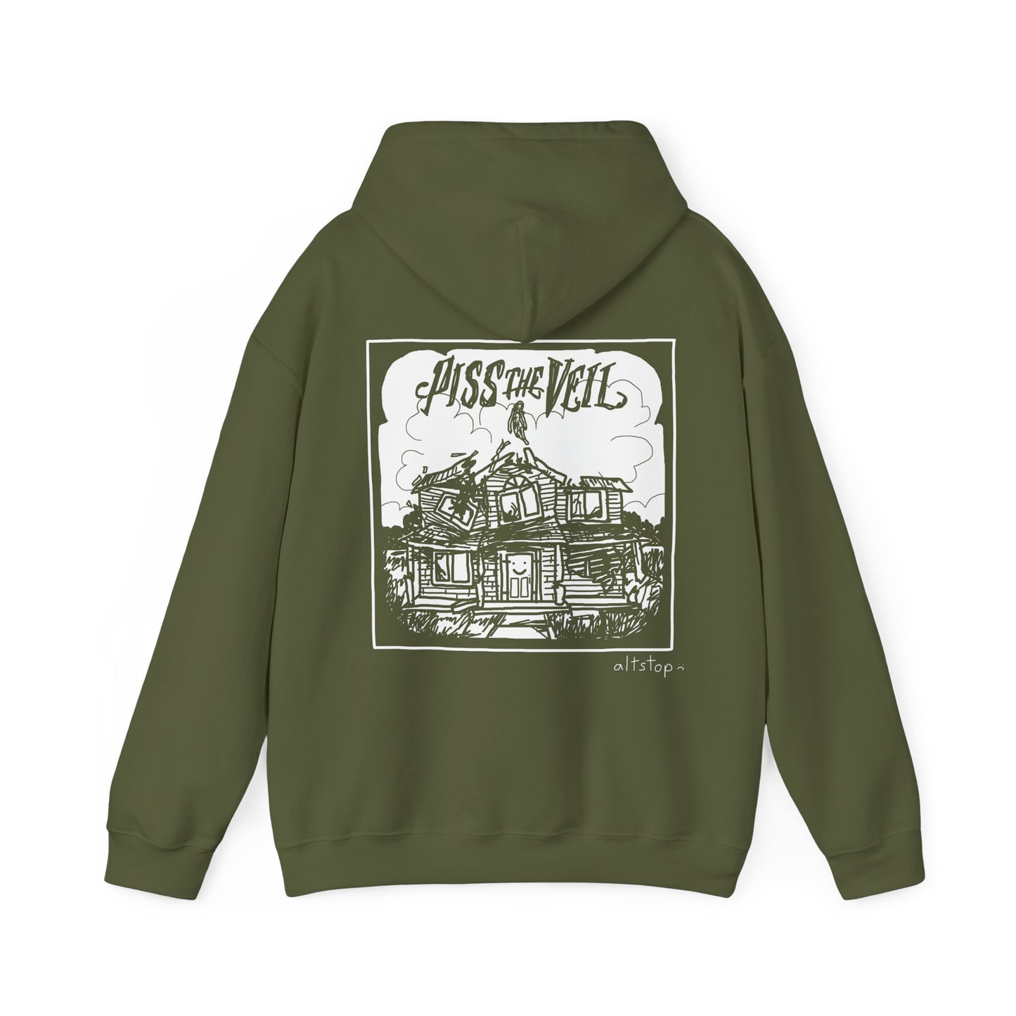 piss the veil hoodie