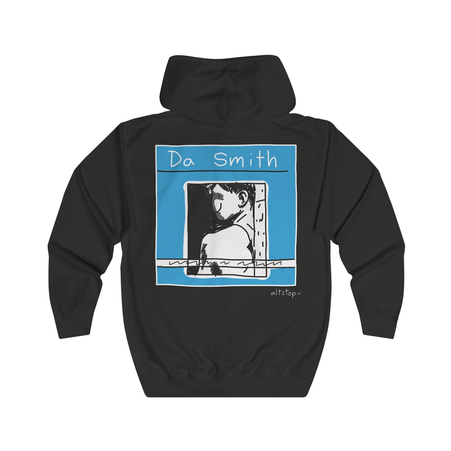 da smith zip hoodie