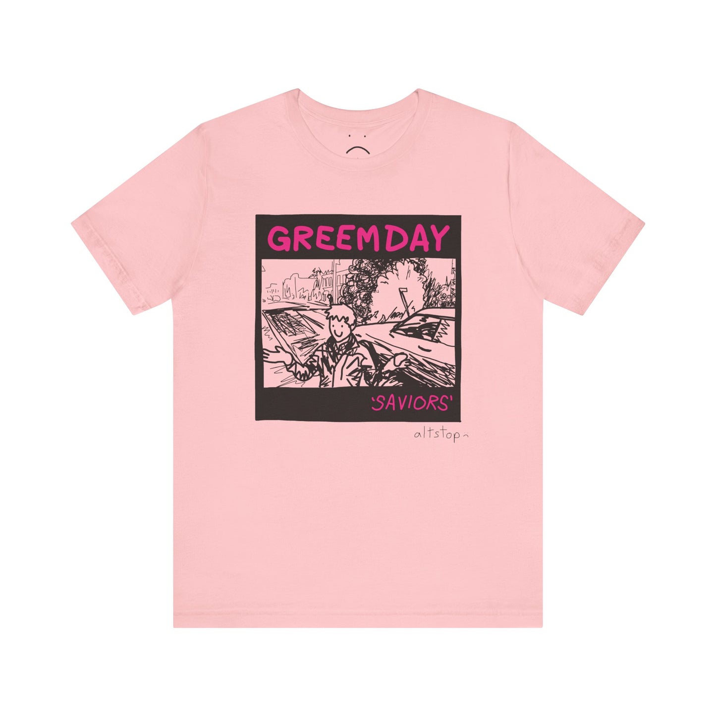 rock boi riot in the street tee