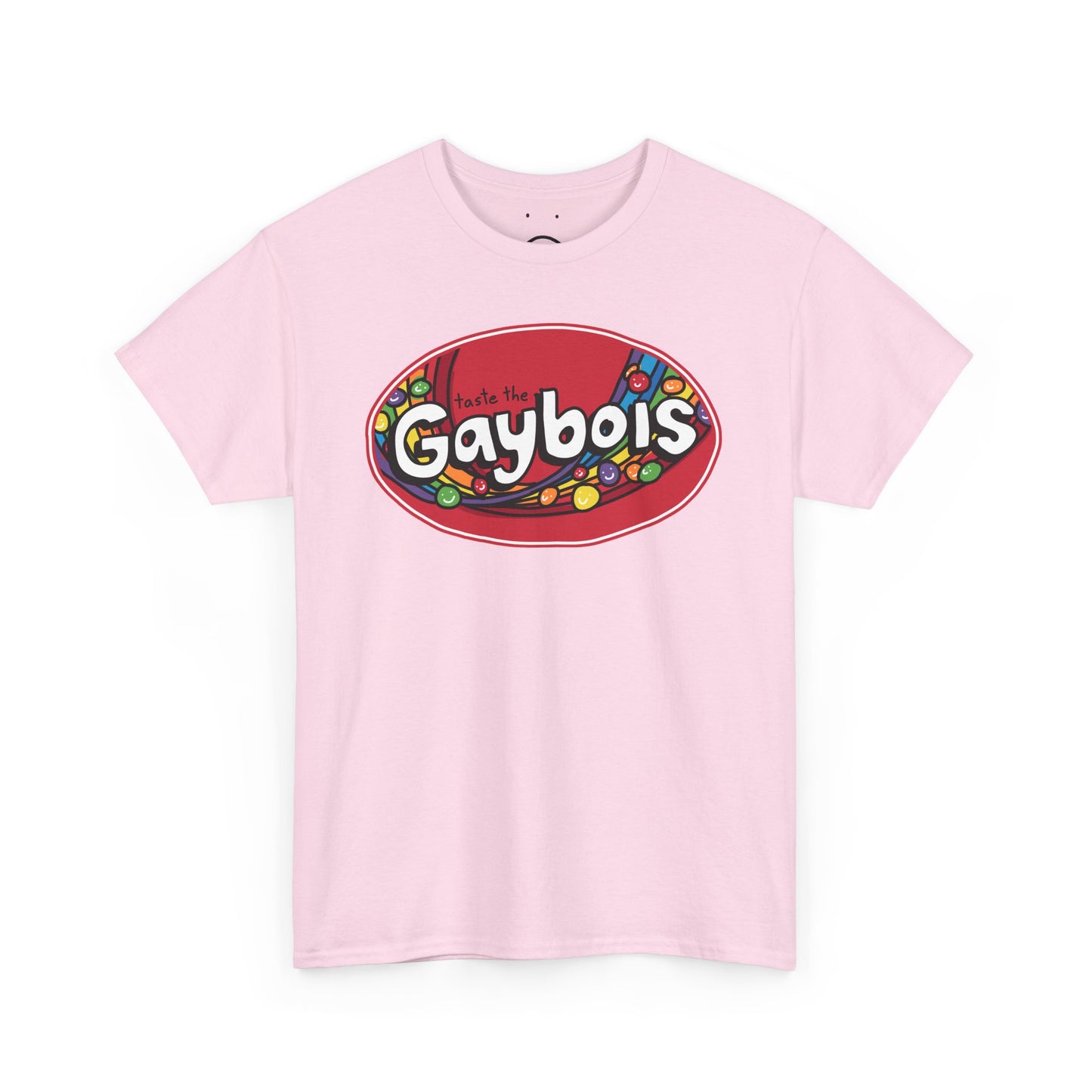 gaybois rainbow tee
