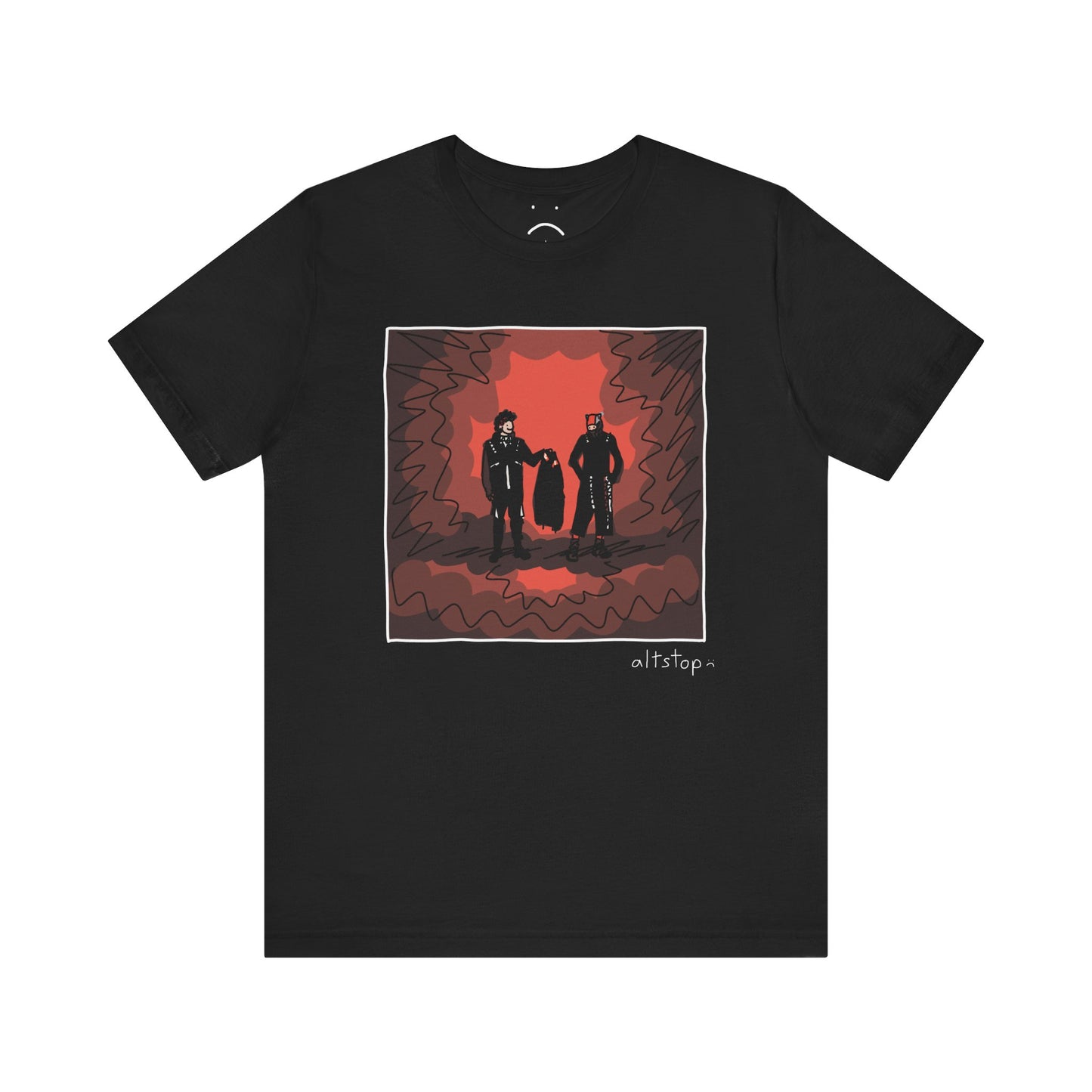catboi and friend deluxe tee