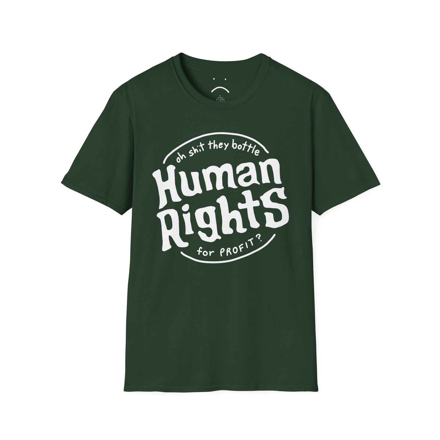 they bottle human rights for profit tee