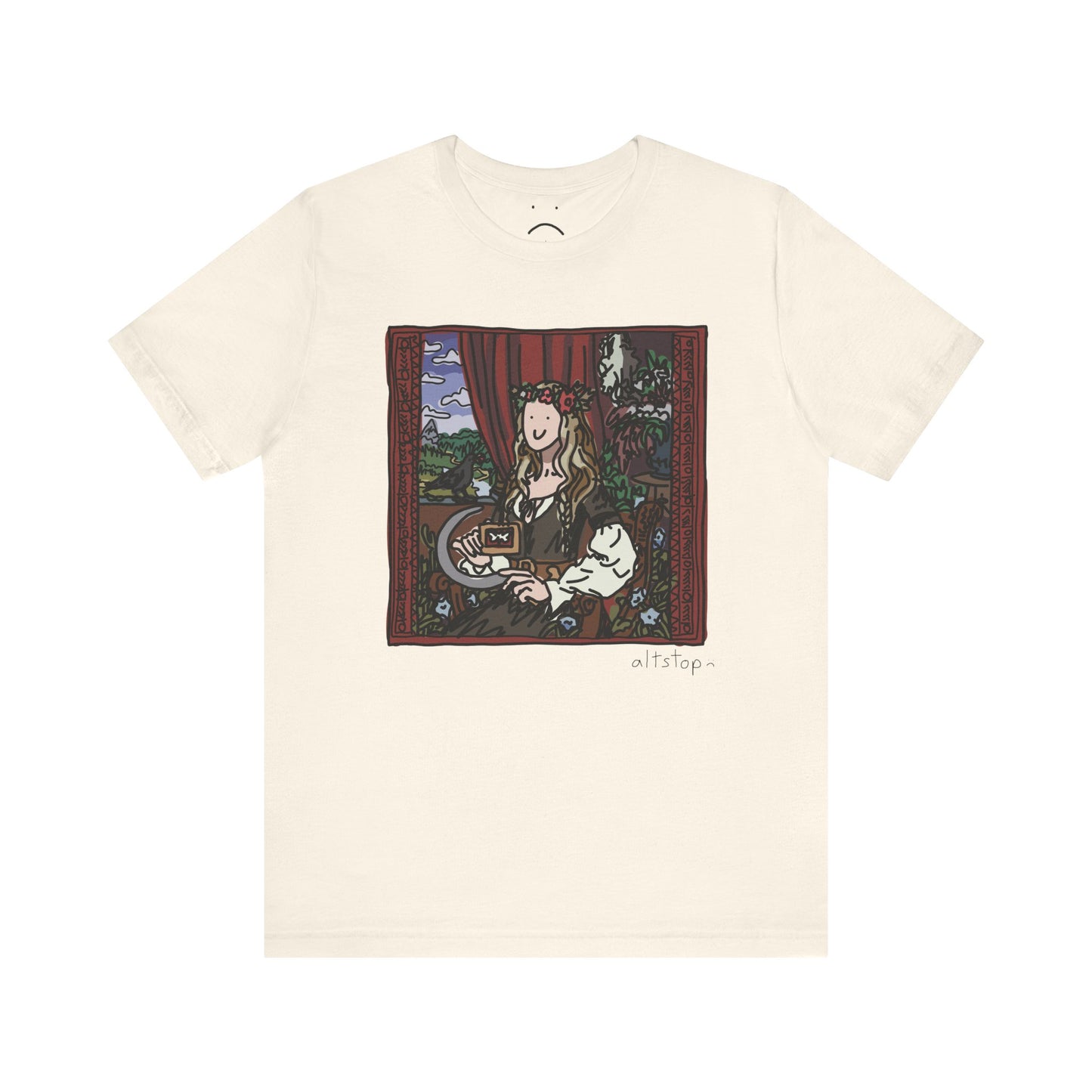 medieval sickle deluxe tee