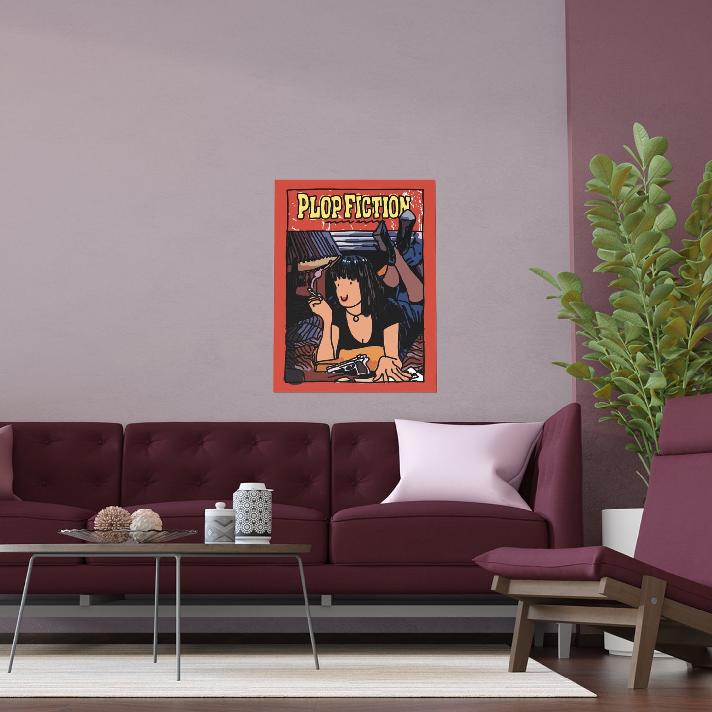 plop fiction movie poster