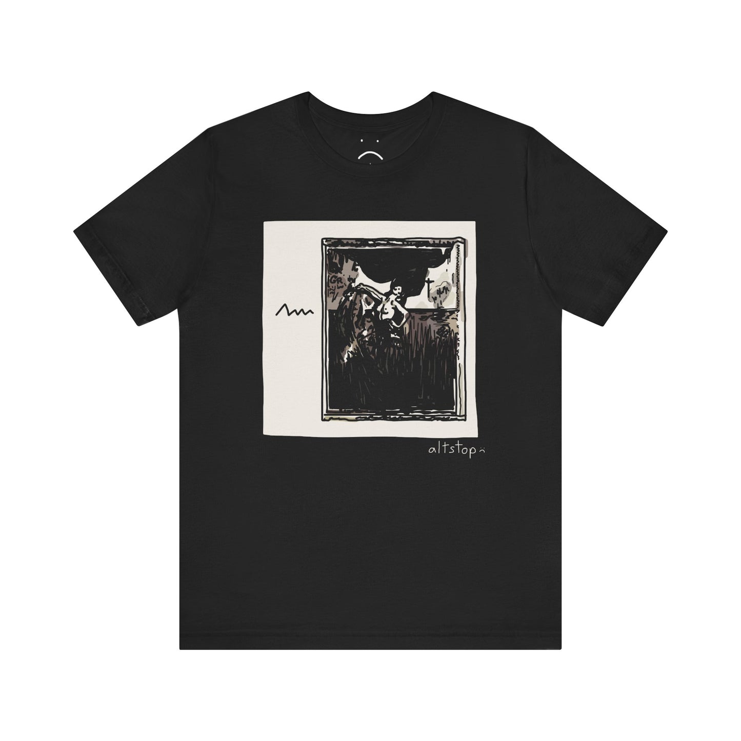 dancer with boobies deluxe tee