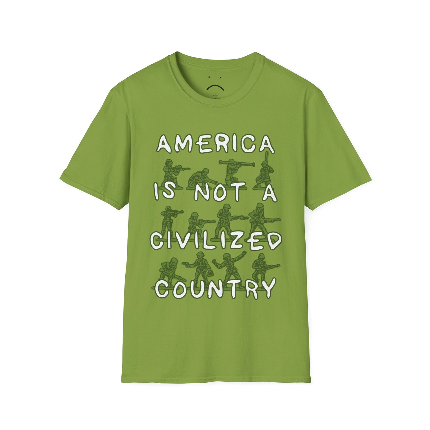 america is not a civilized country tee