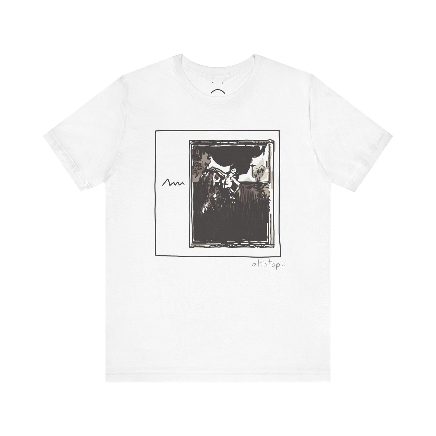 dancer with boobies deluxe tee