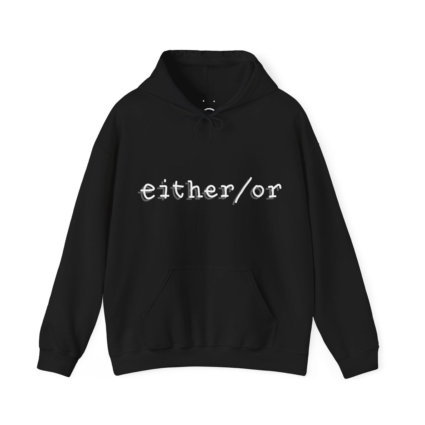 either / or hoodie