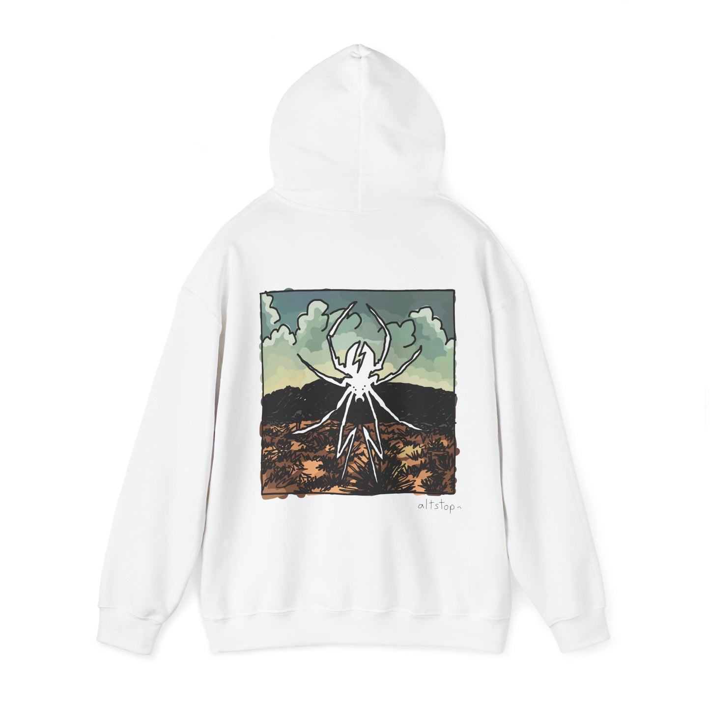 i heart spider days hoodie