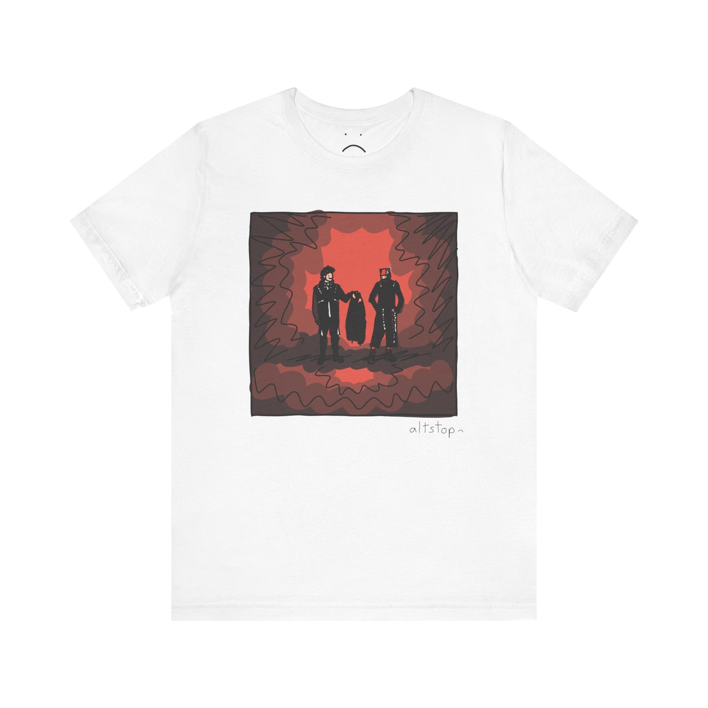 catboi and friend deluxe tee