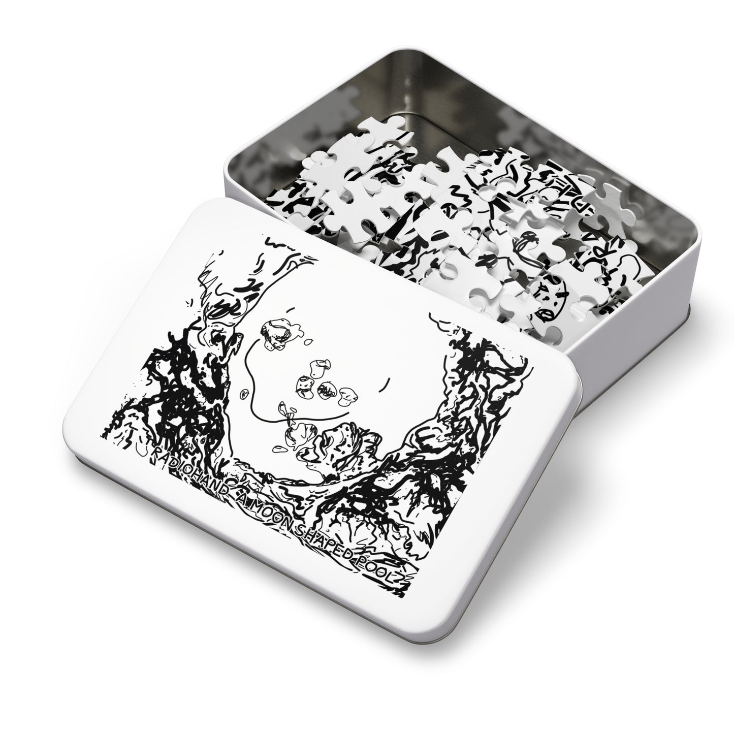 moon shaped pool jigsaw puzzle