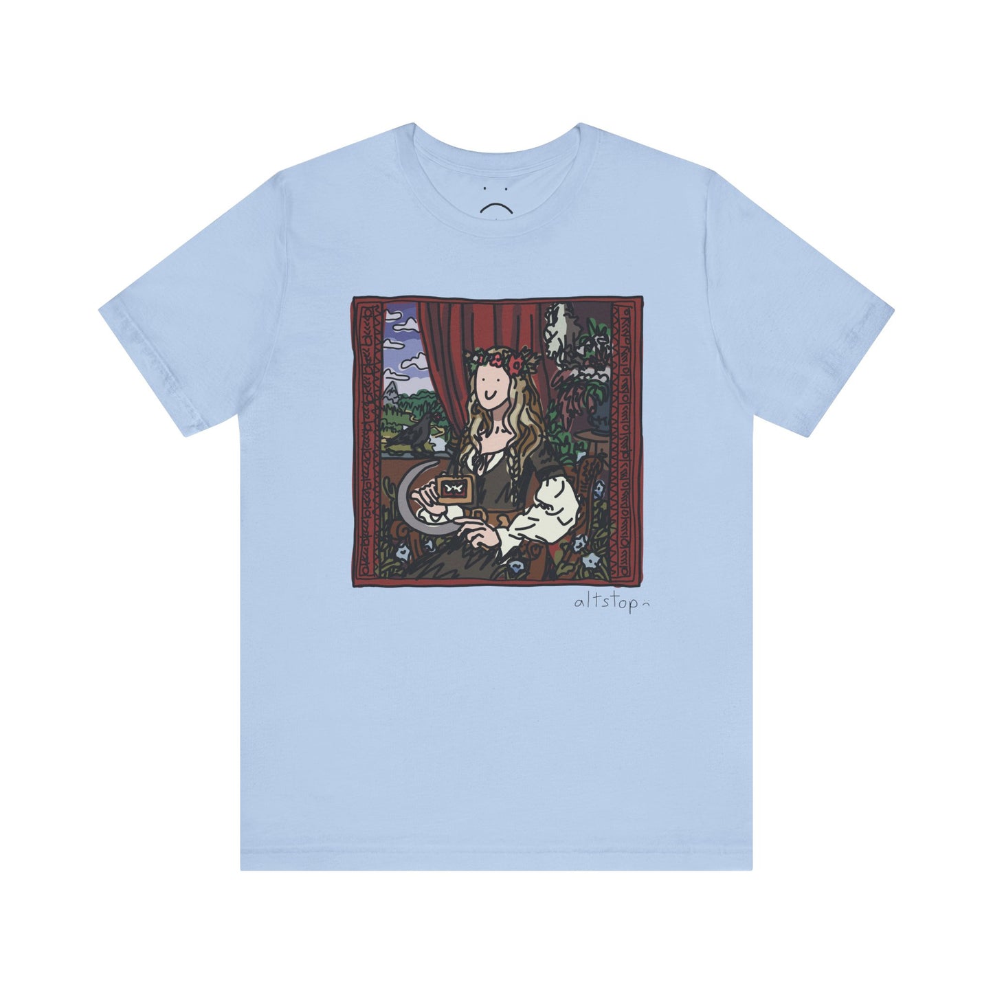 medieval sickle deluxe tee