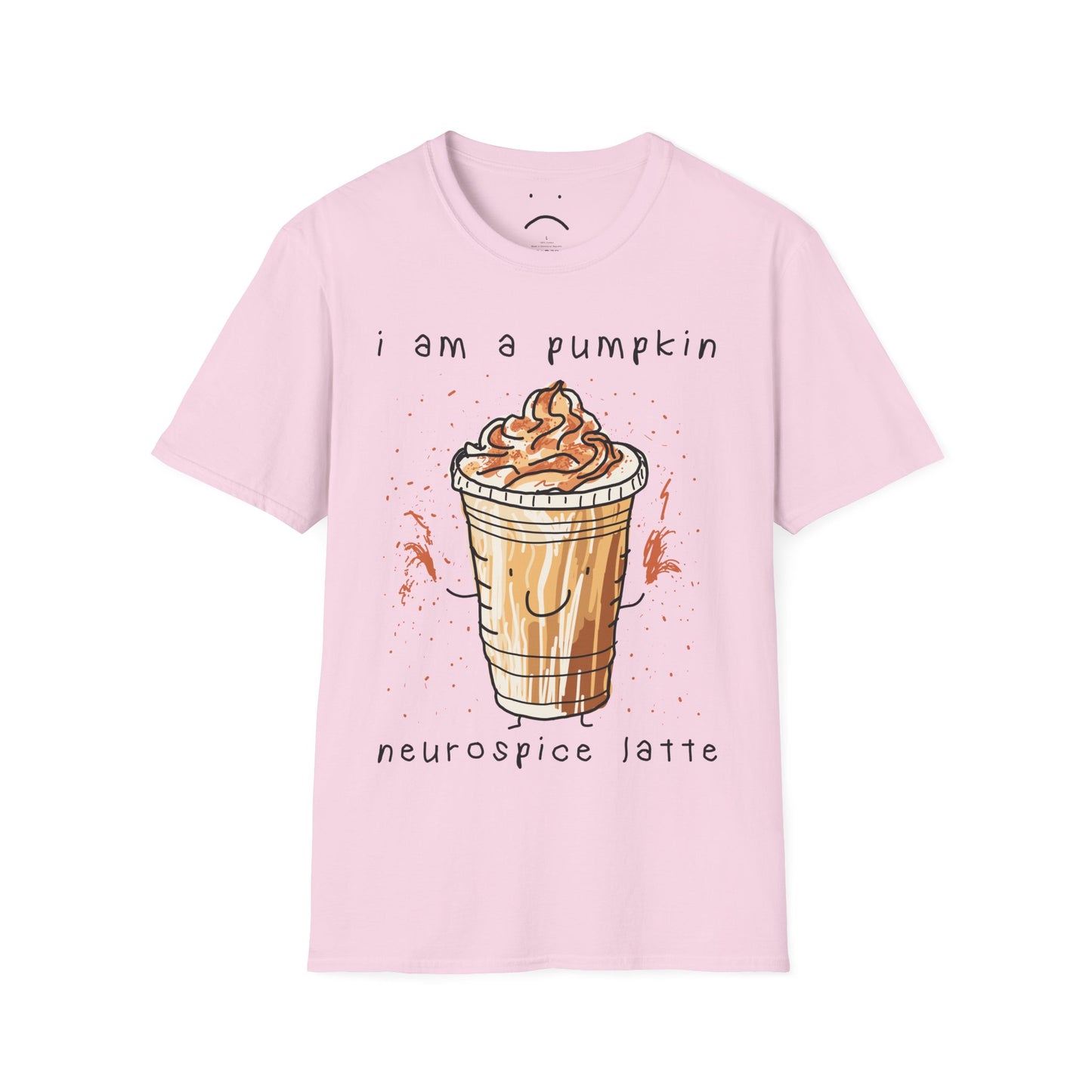 pumpkin neurospice latte tee