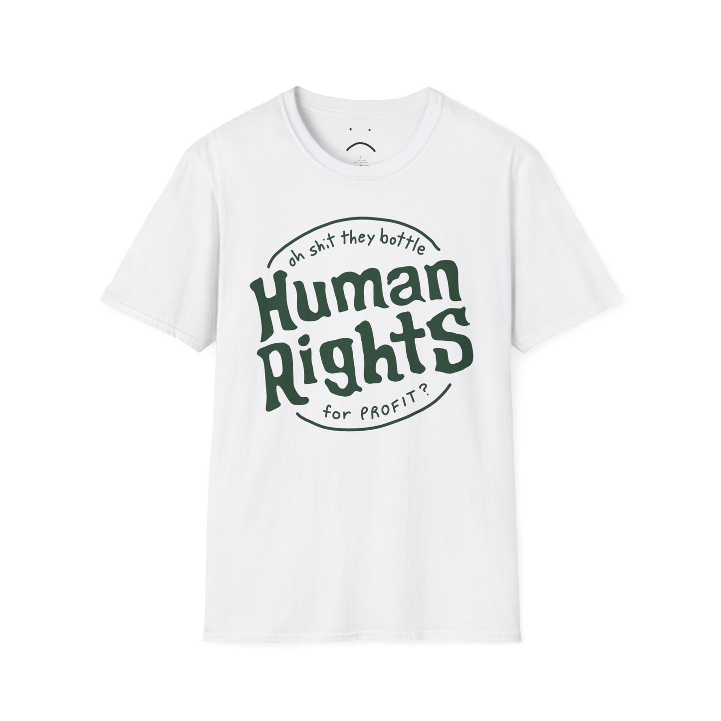 they bottle human rights for profit tee