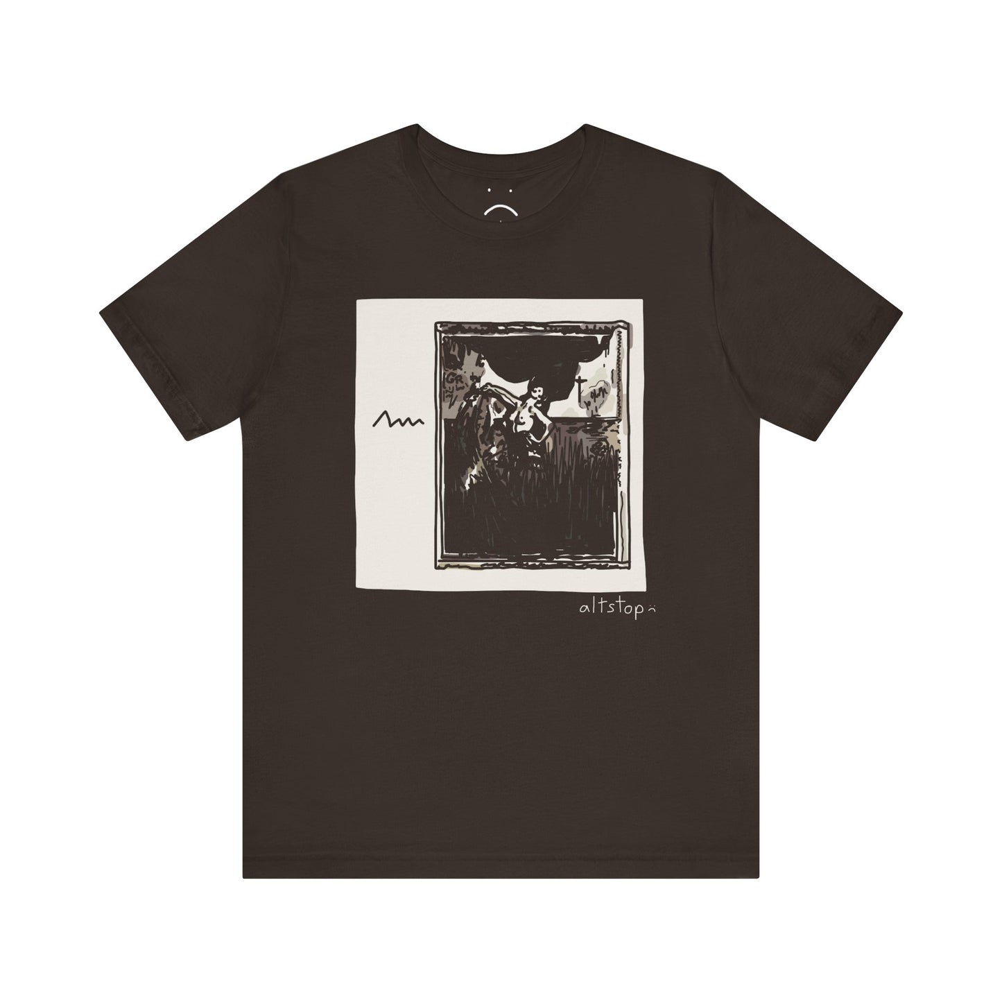 dancer with boobies deluxe tee