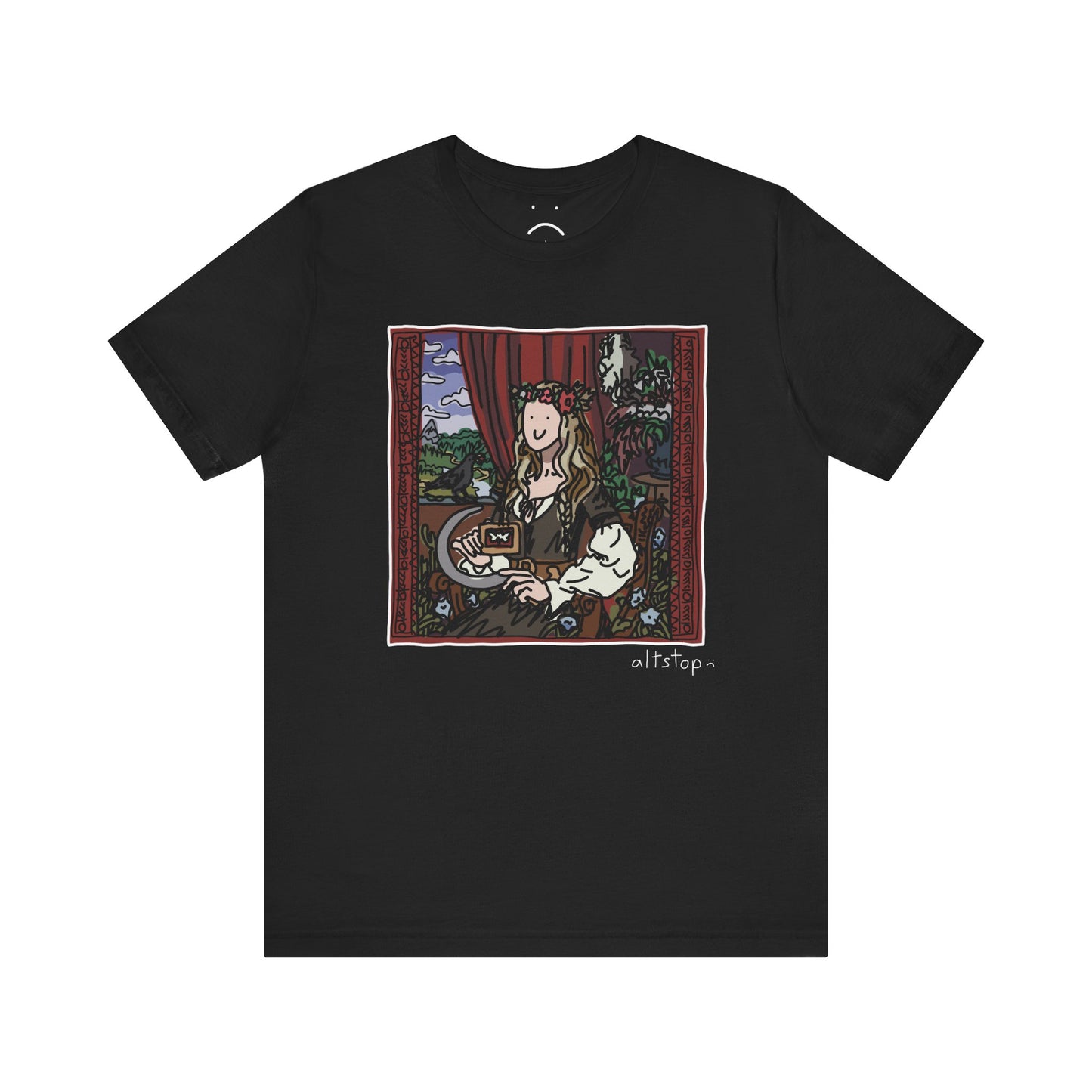 medieval sickle deluxe tee