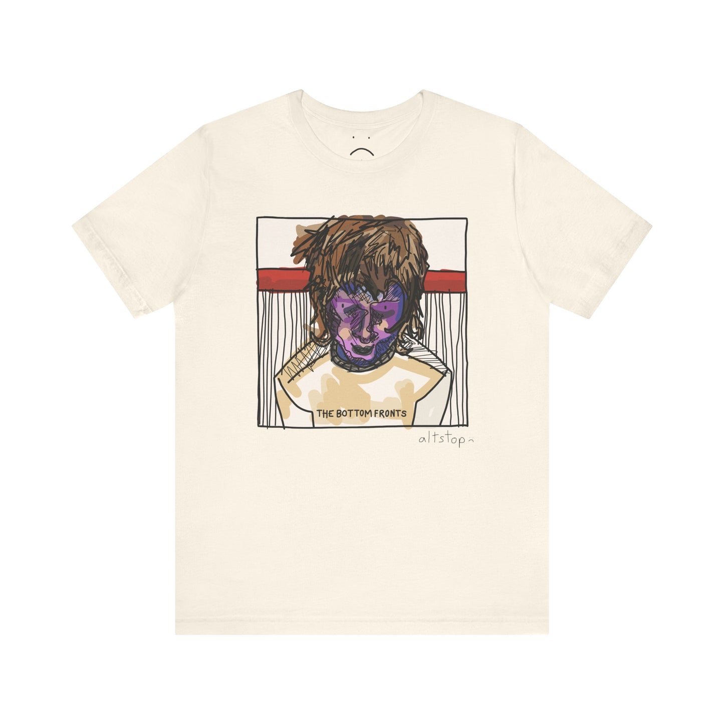 the bottom fronts deluxe tee