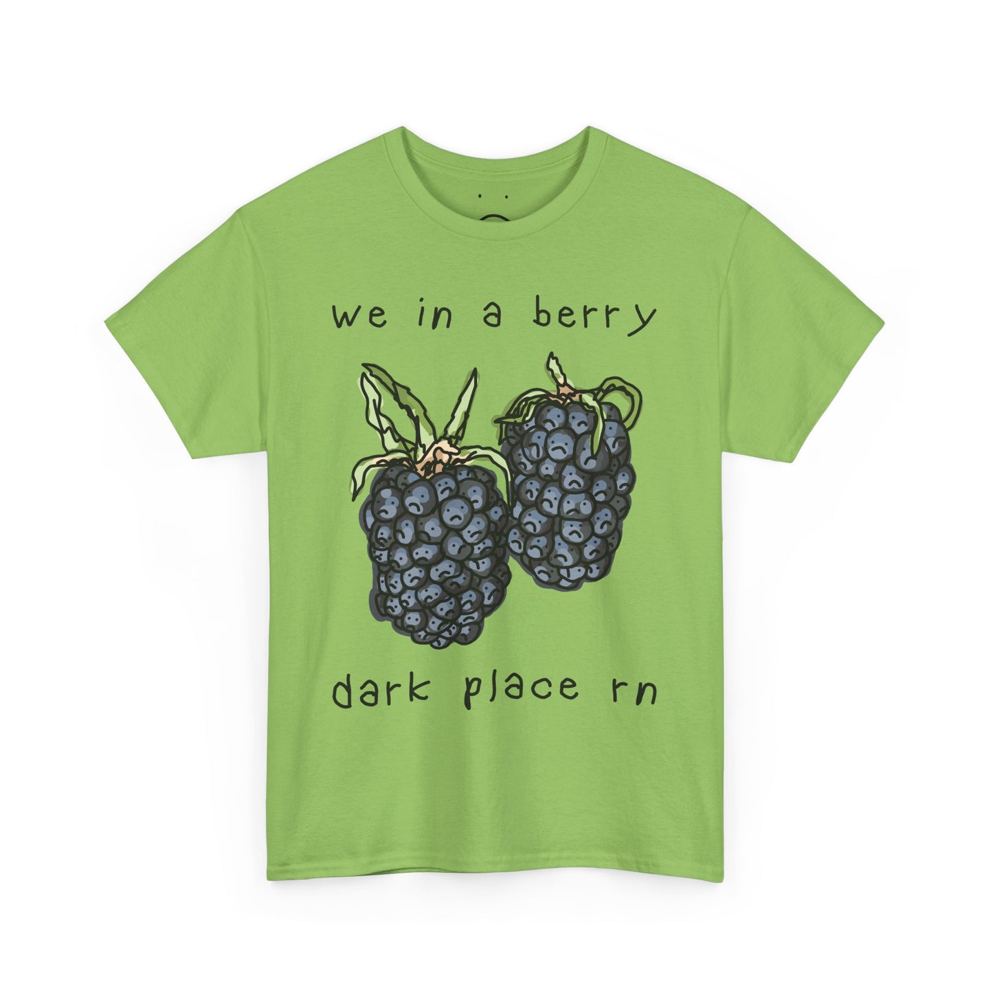berry dark place tee