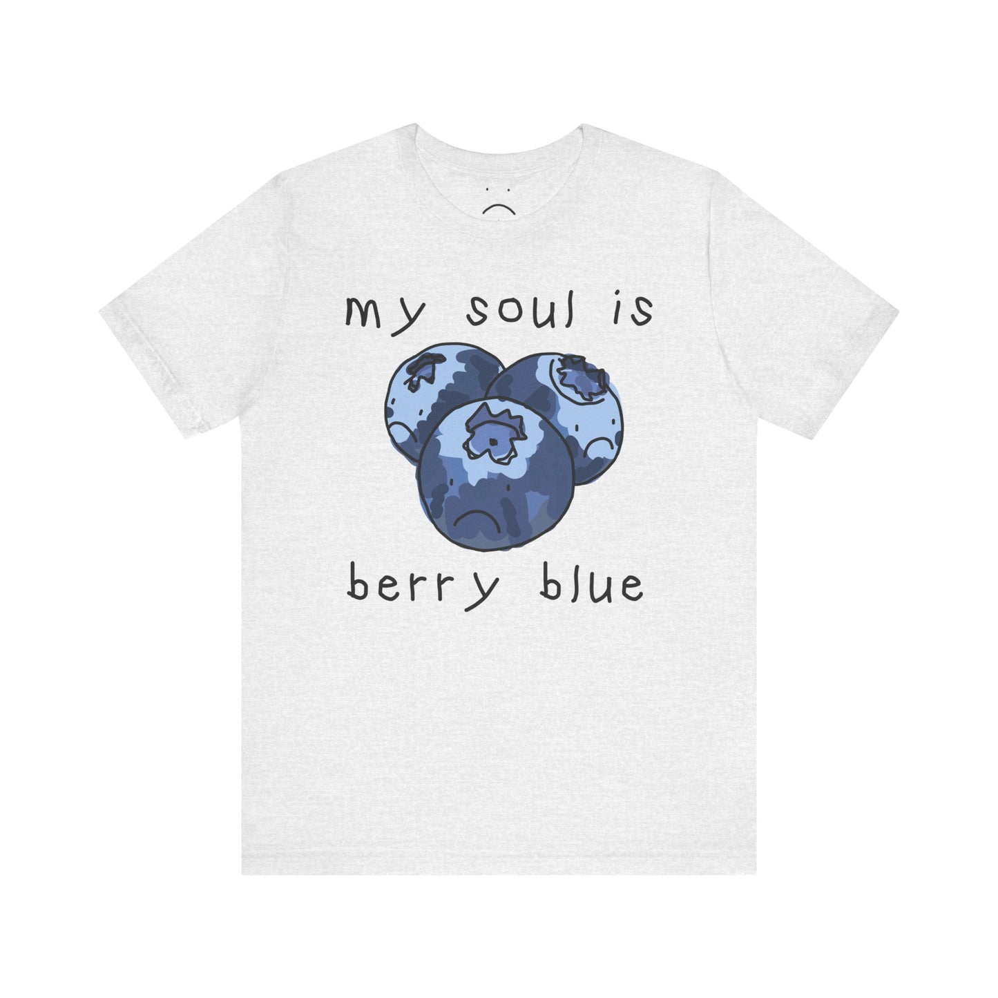 berry blue tee