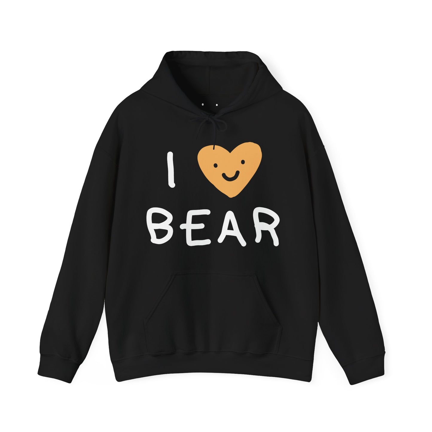 i heart bear hoodie #1