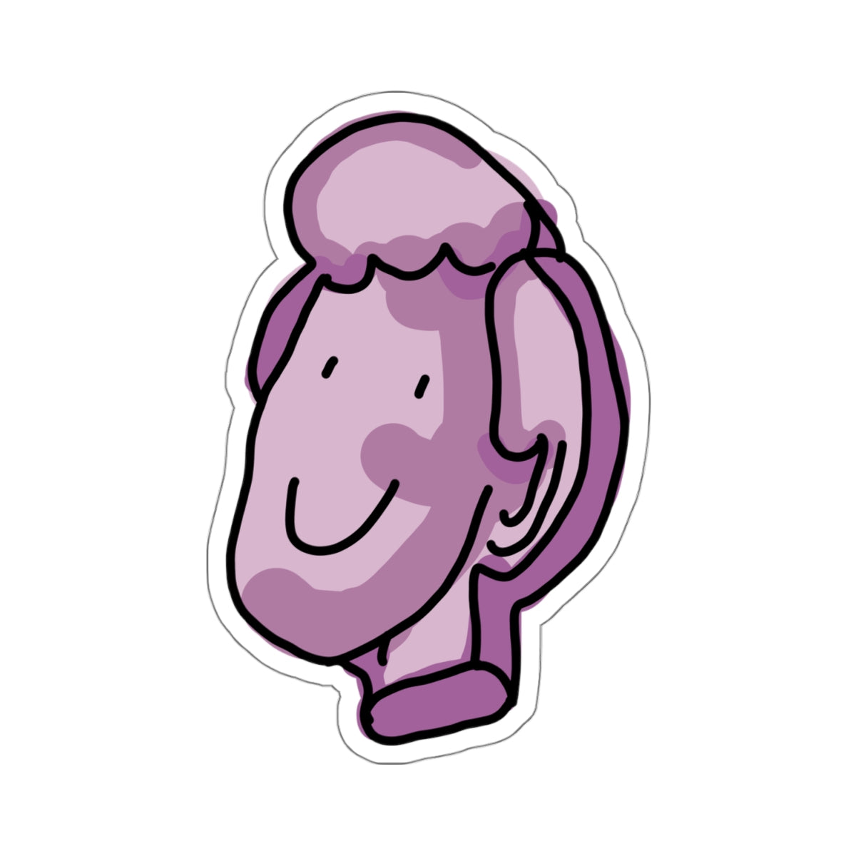 munchie man froot snack sticker