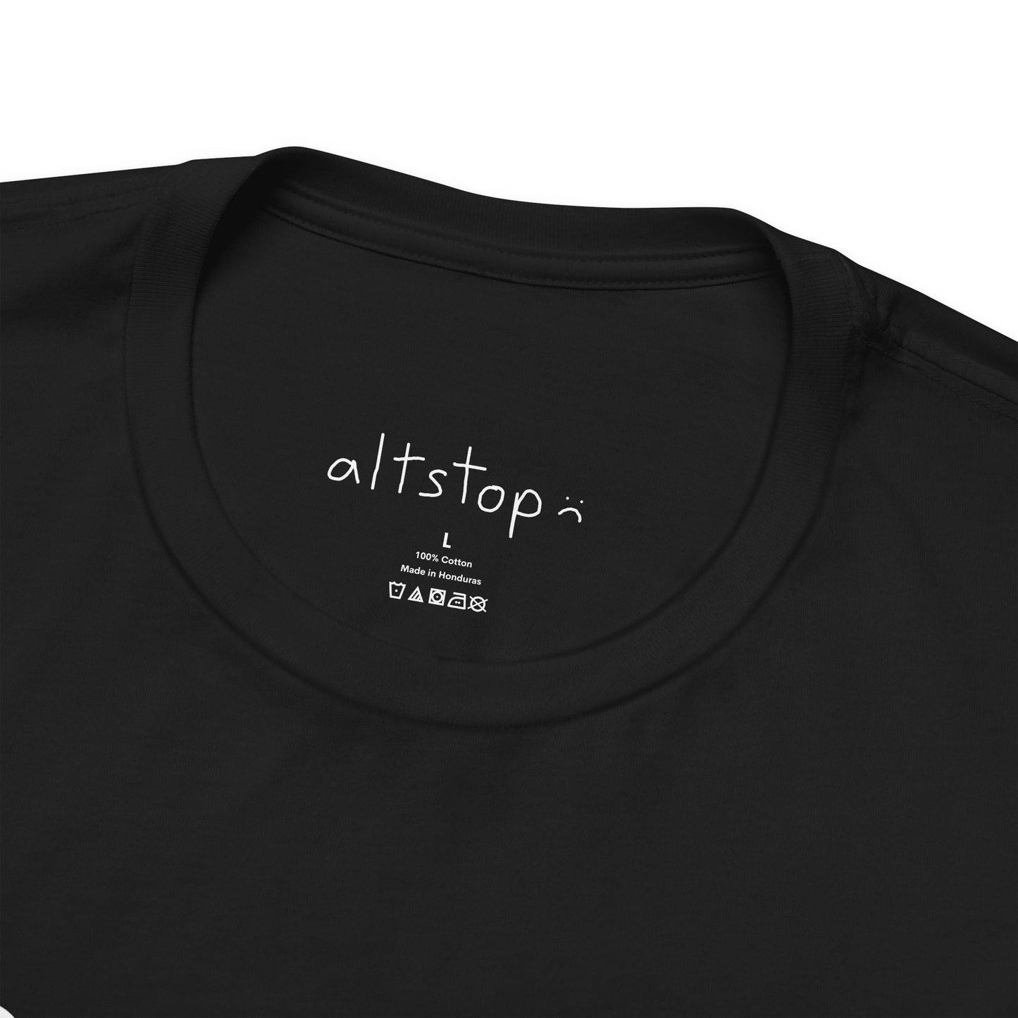 smiley logo tee