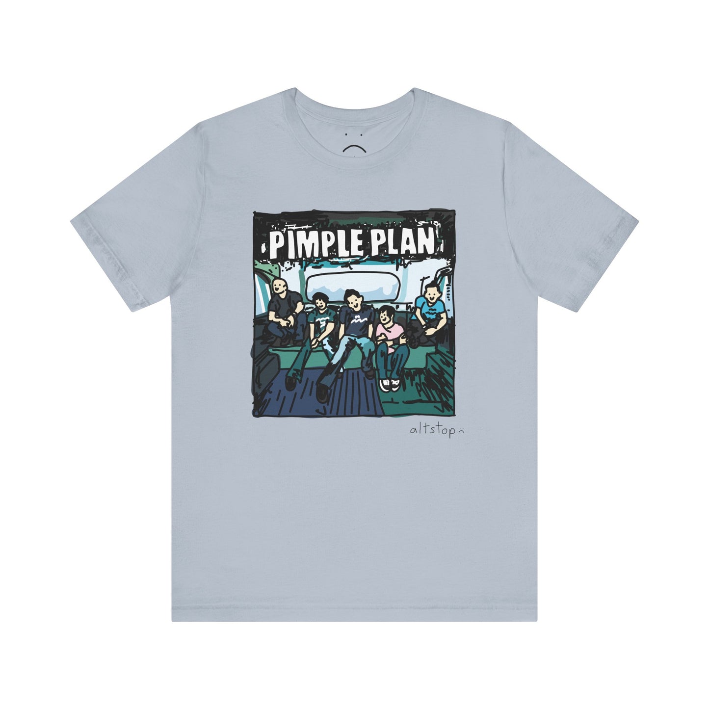 pimple plan deluxe tee