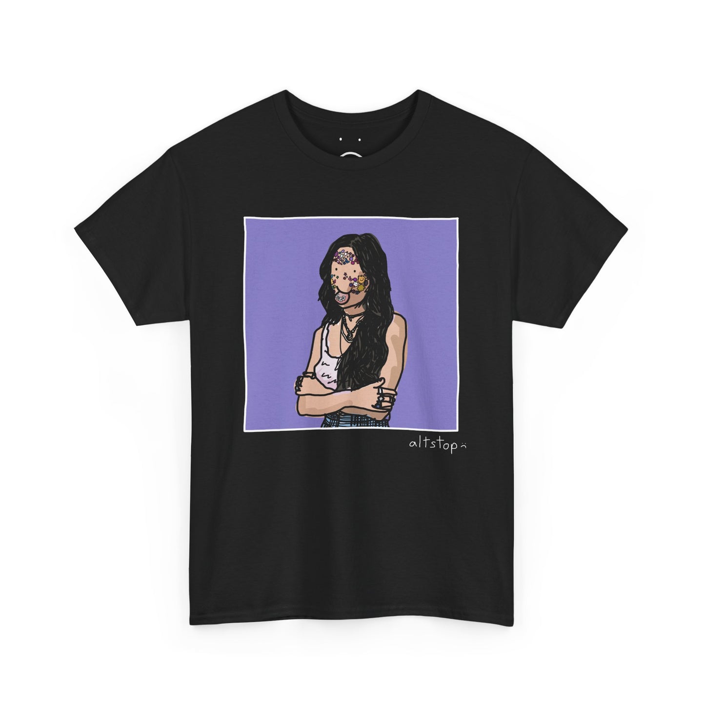 sticker license deluxe tee