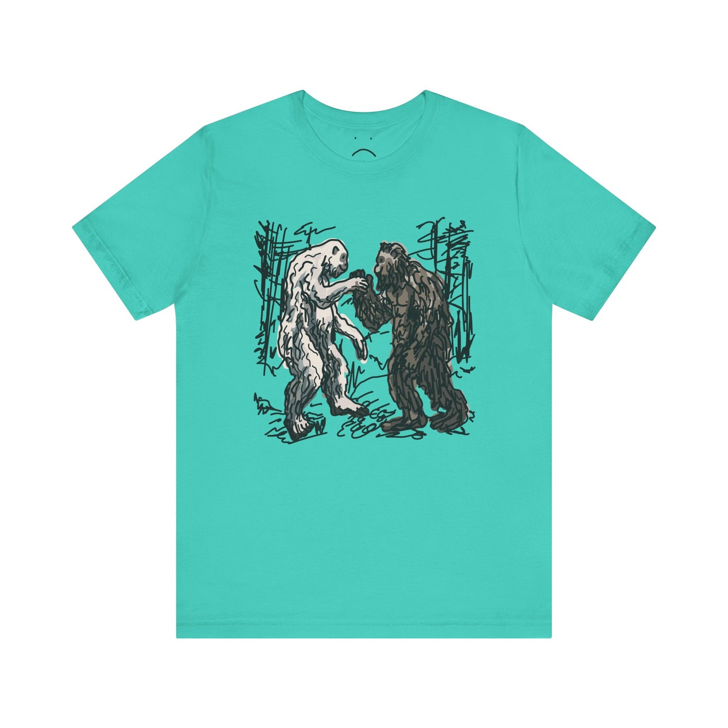 bigfoot and yeti bros tee