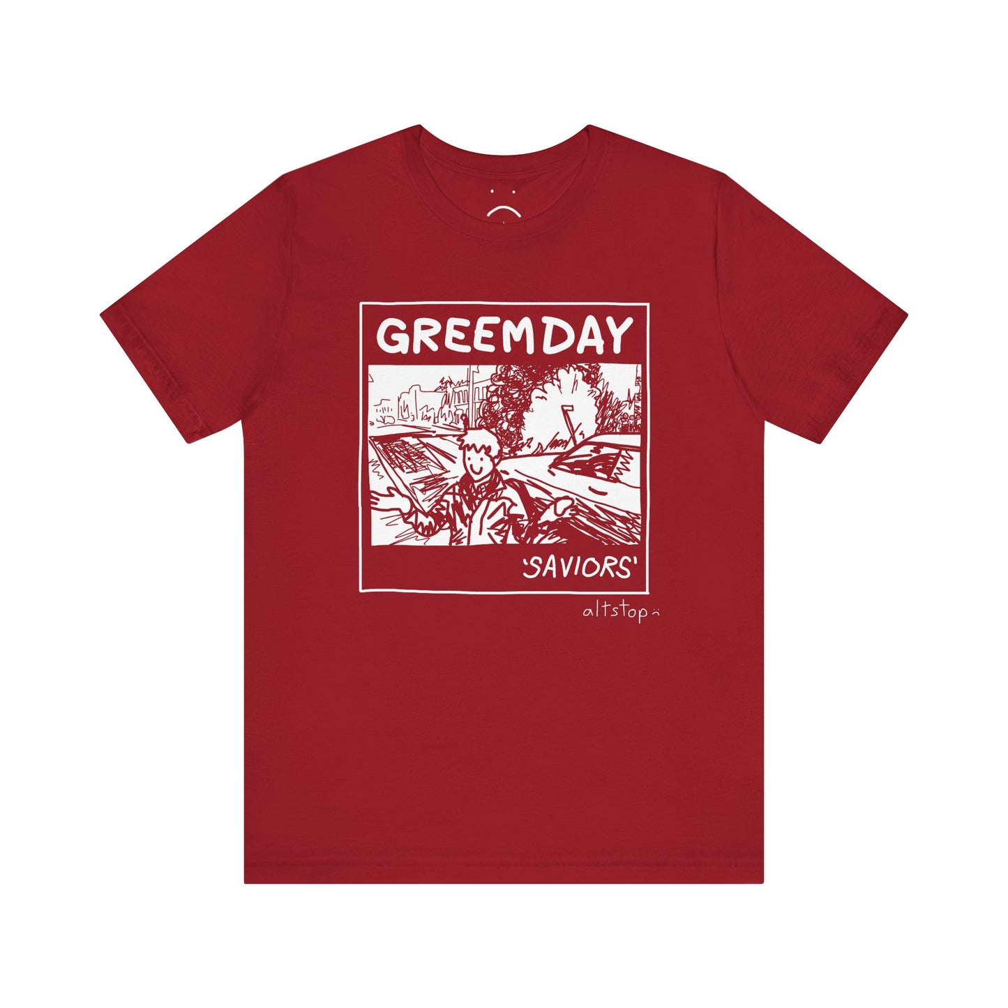 rock boi riot in the street tee