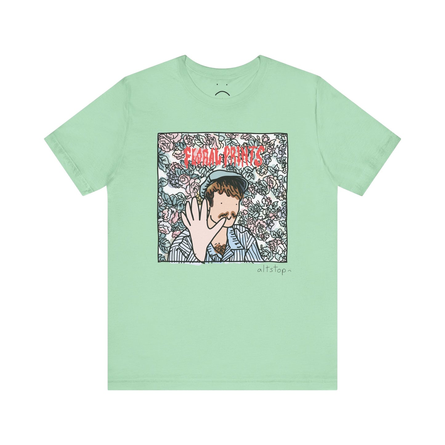 floral prints deluxe tee