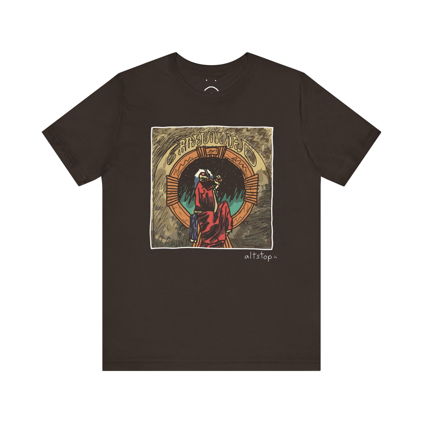 violin skeleton for allah deluxe tee