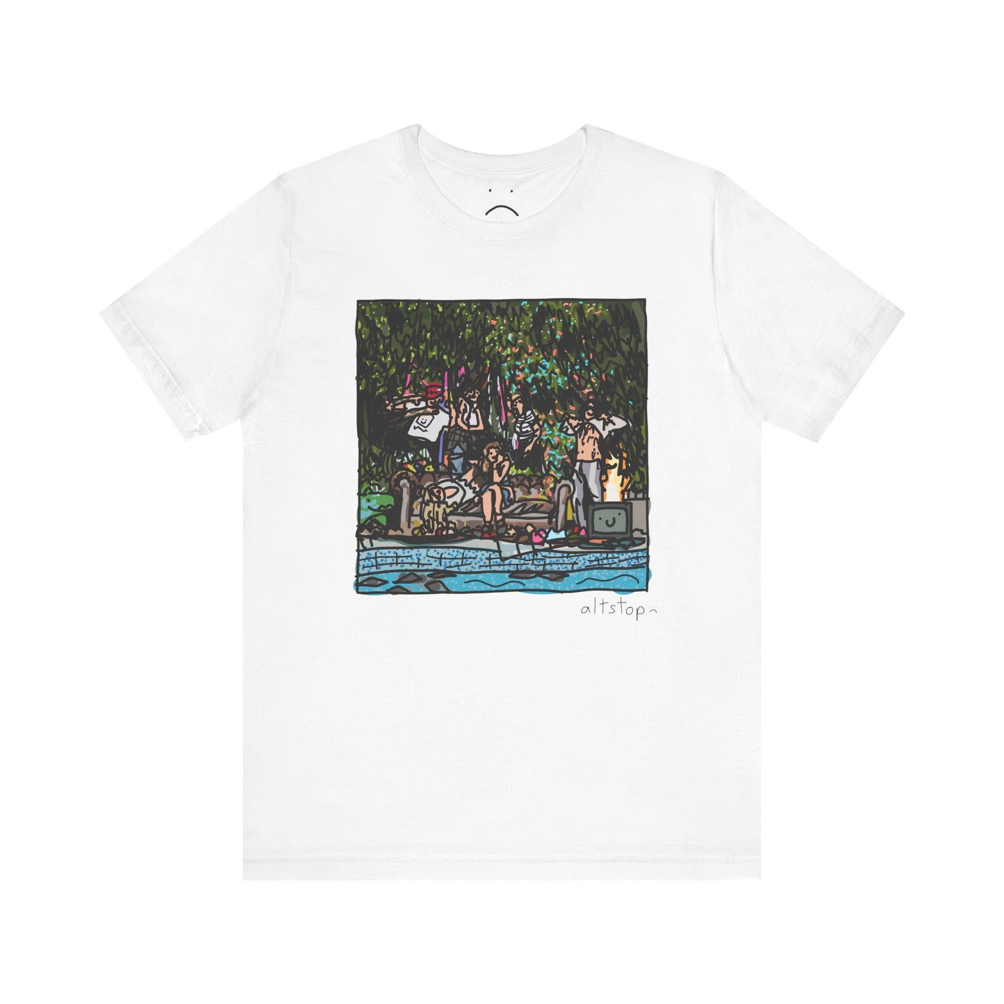 who let the girls out deluxe tee
