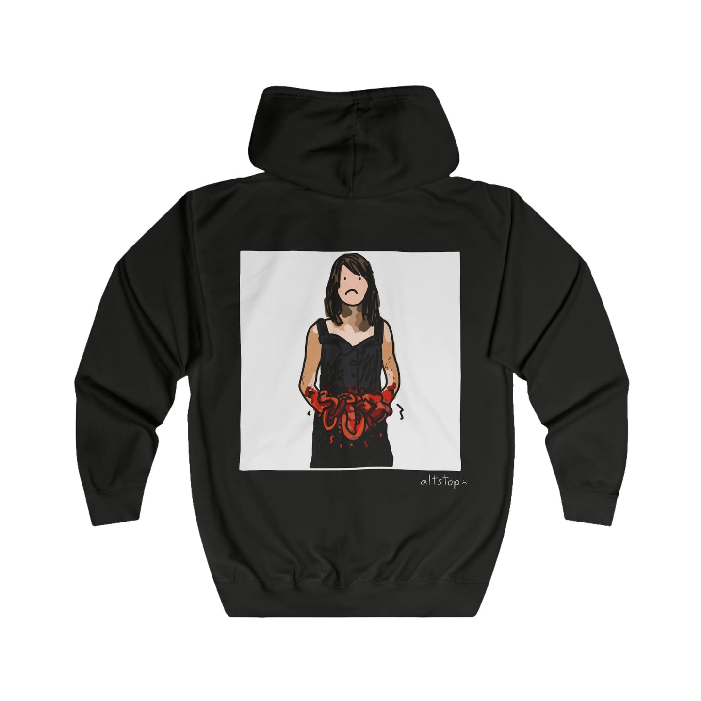 sewer slide szn deluxe zip hoodie