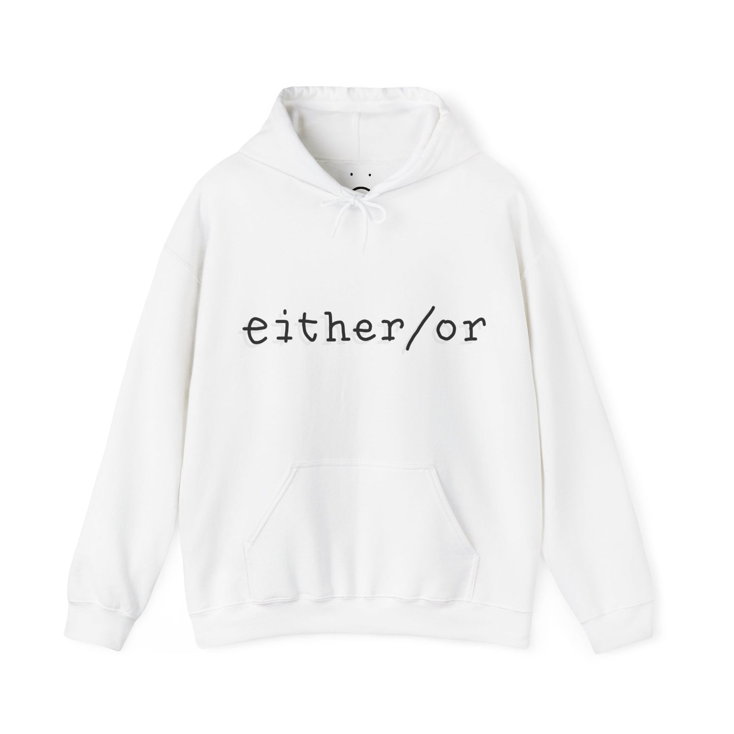 either / or hoodie