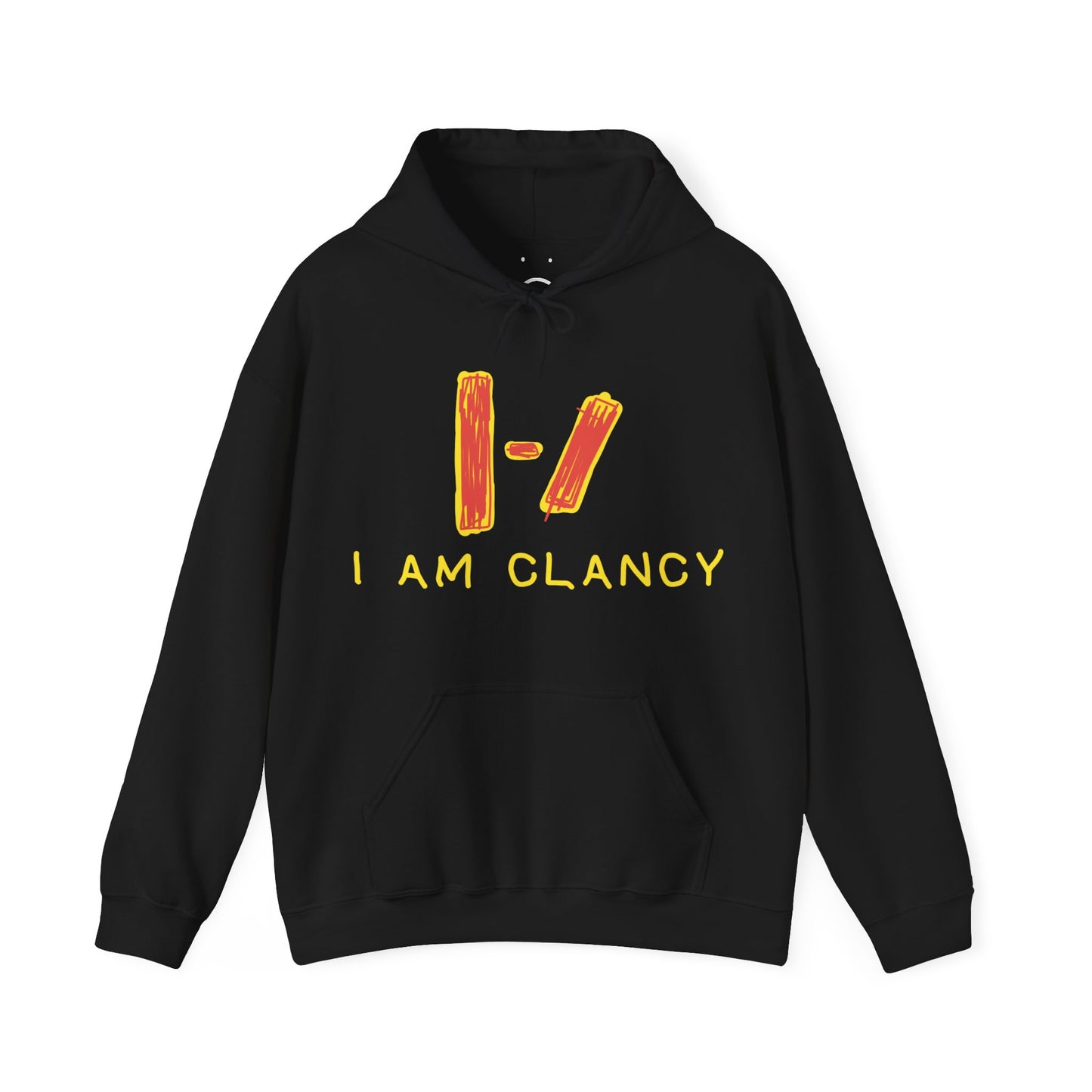 i am clancy deluxe hoodie