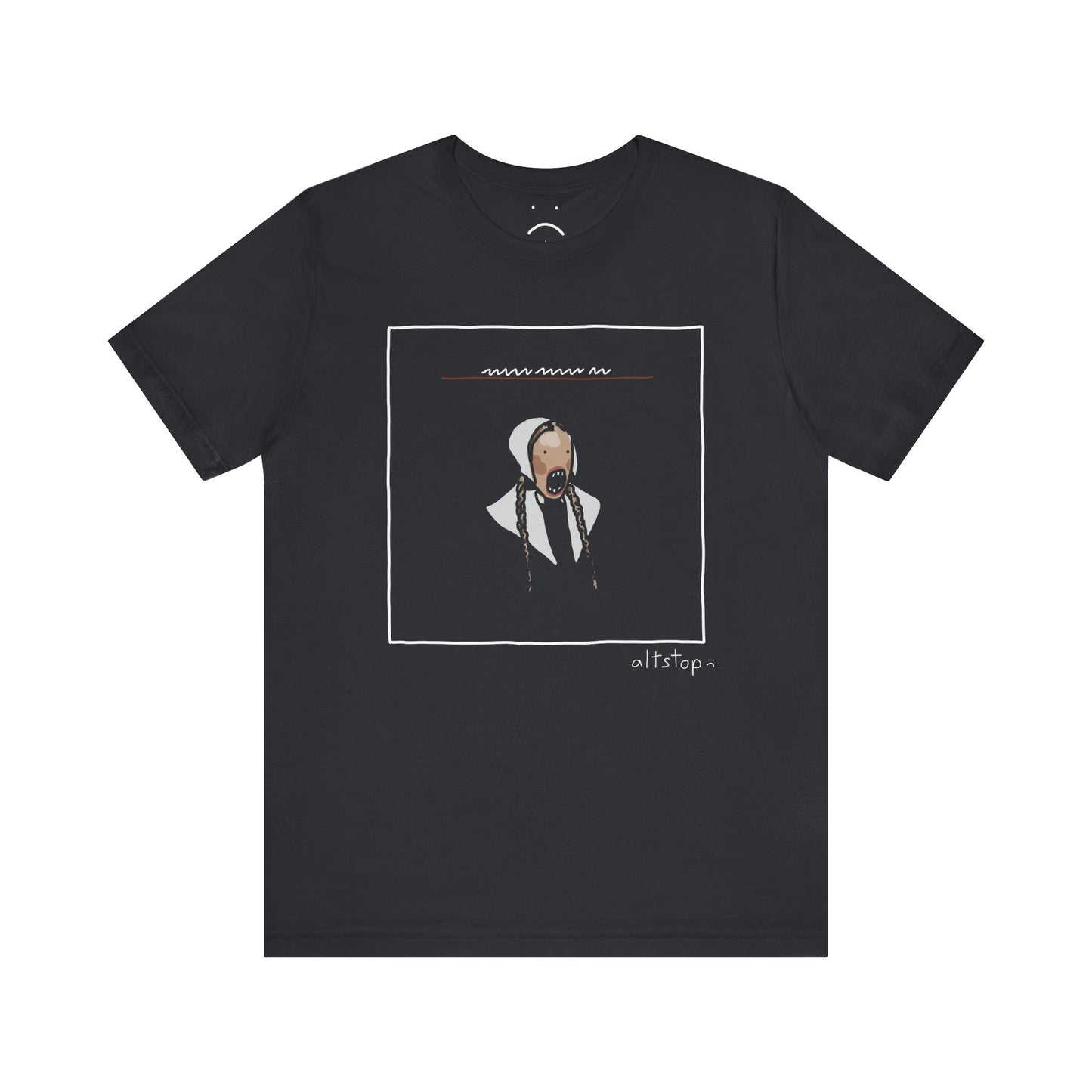 screaming nun deluxe tee