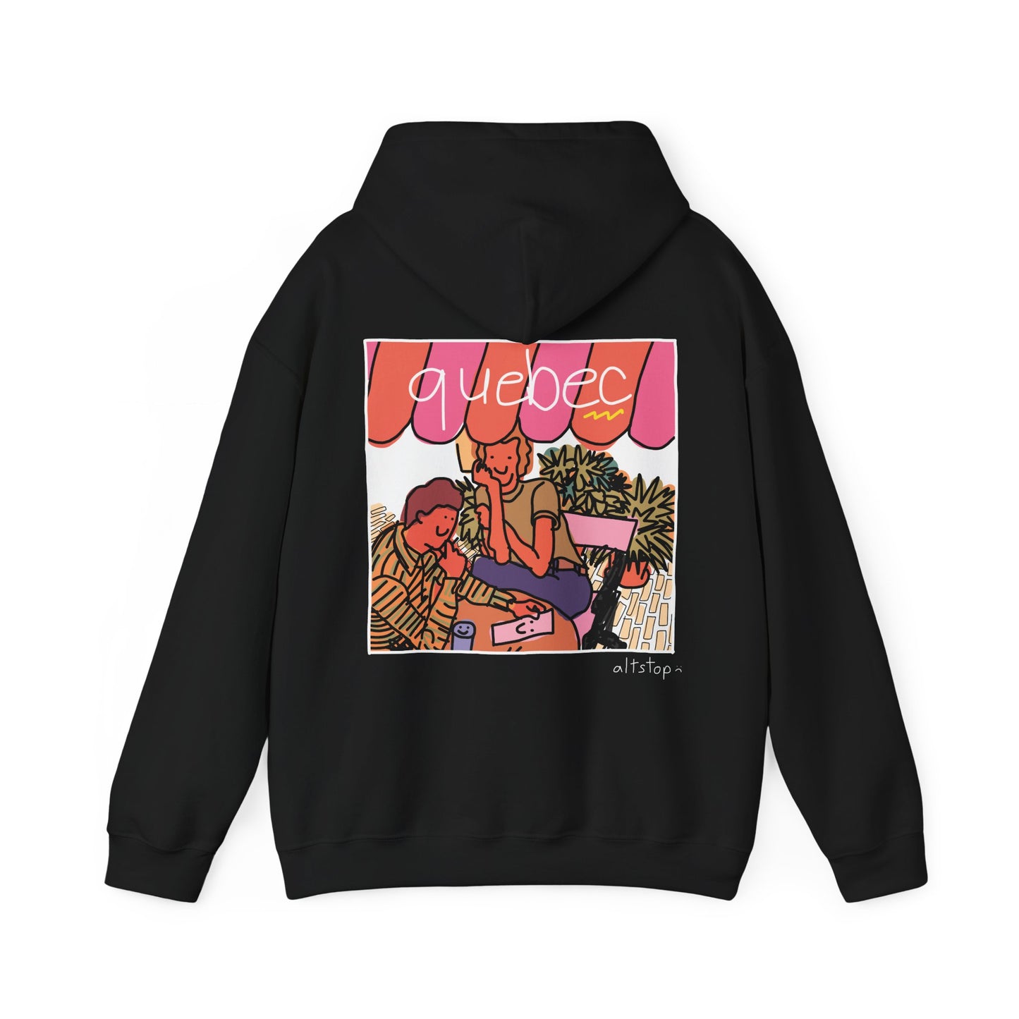 i heart quebec hoodie