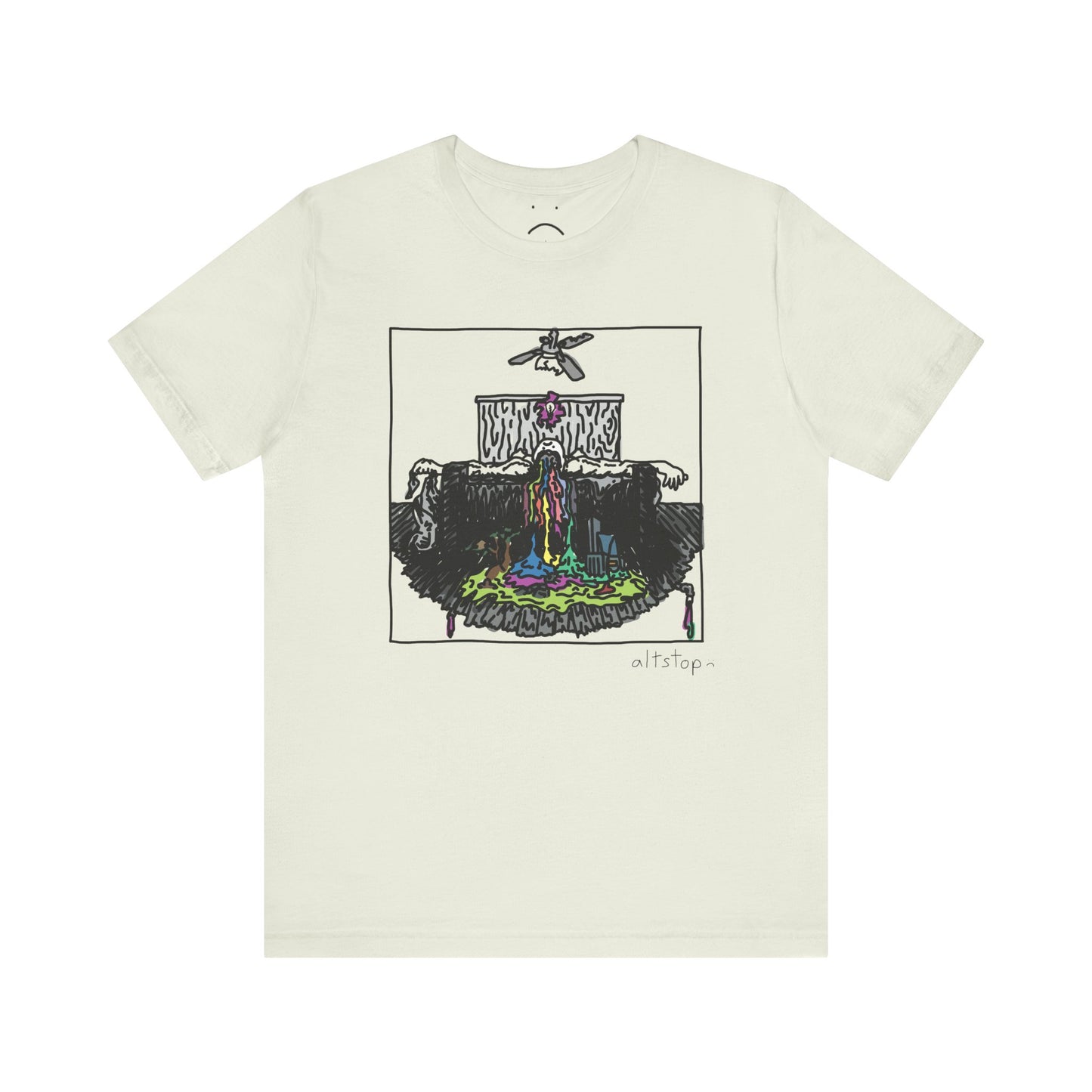 brain spill & broken ceiling fan deluxe tee