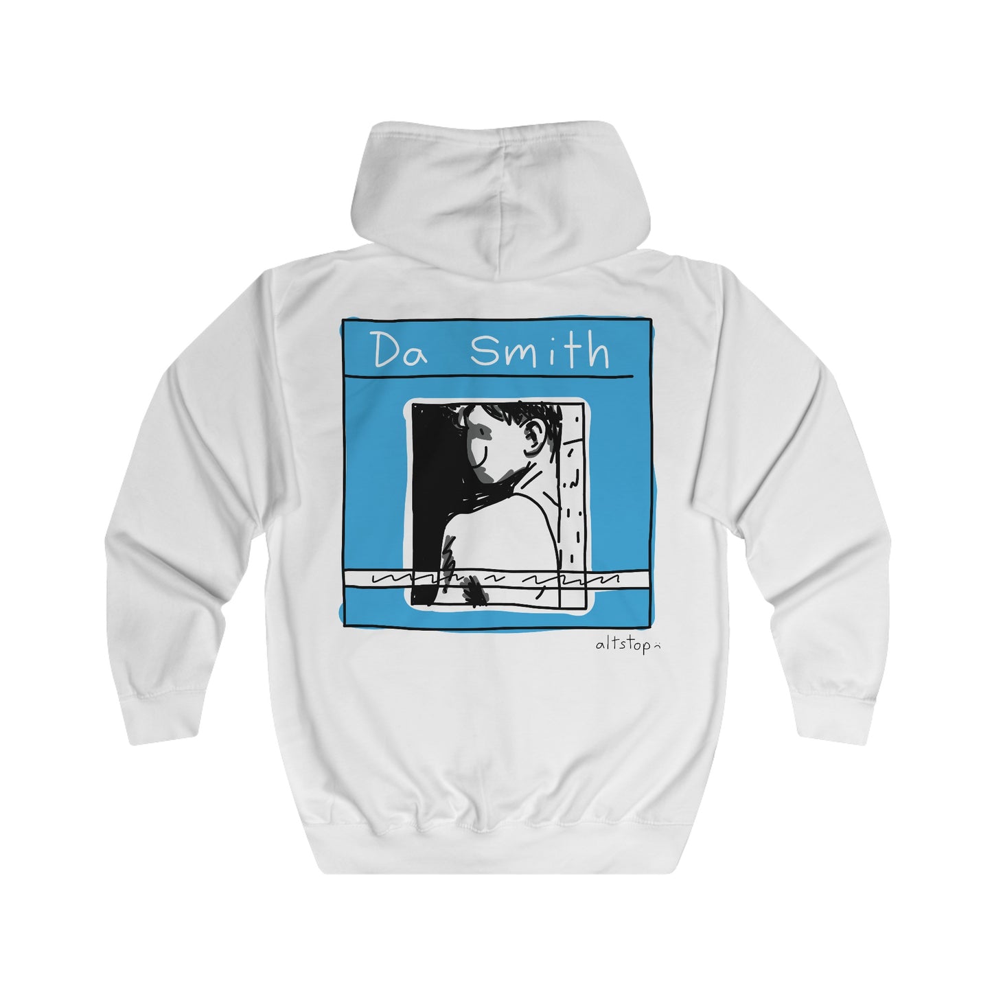 da smith zip hoodie