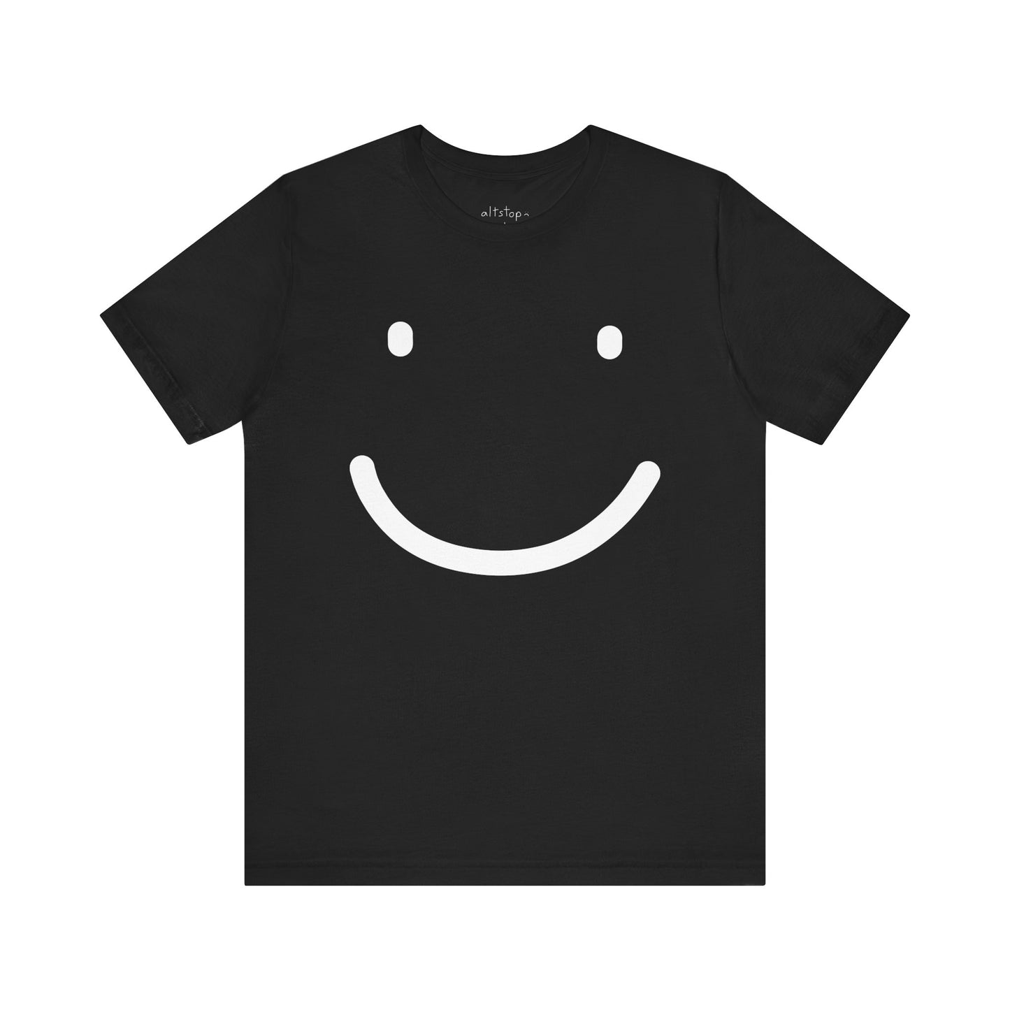 smiley logo tee