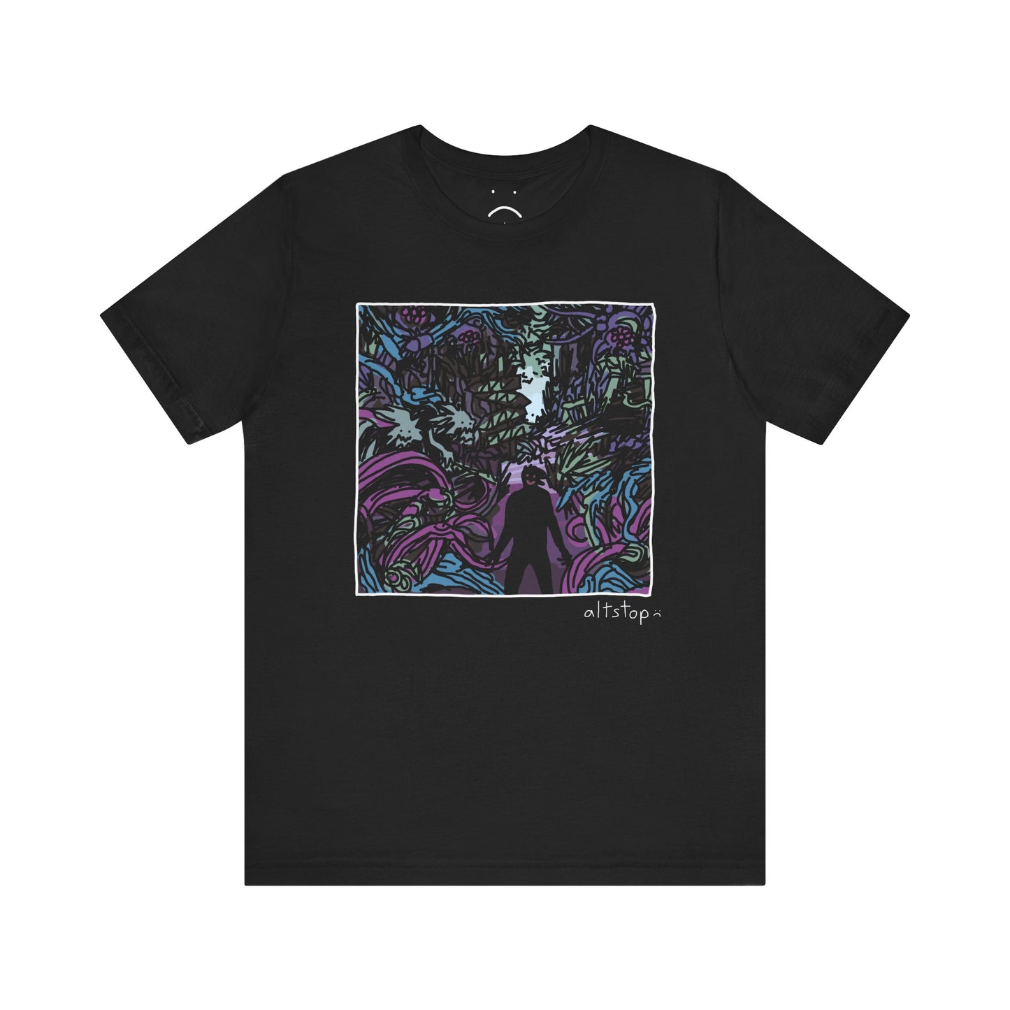 spooky forest deluxe tee