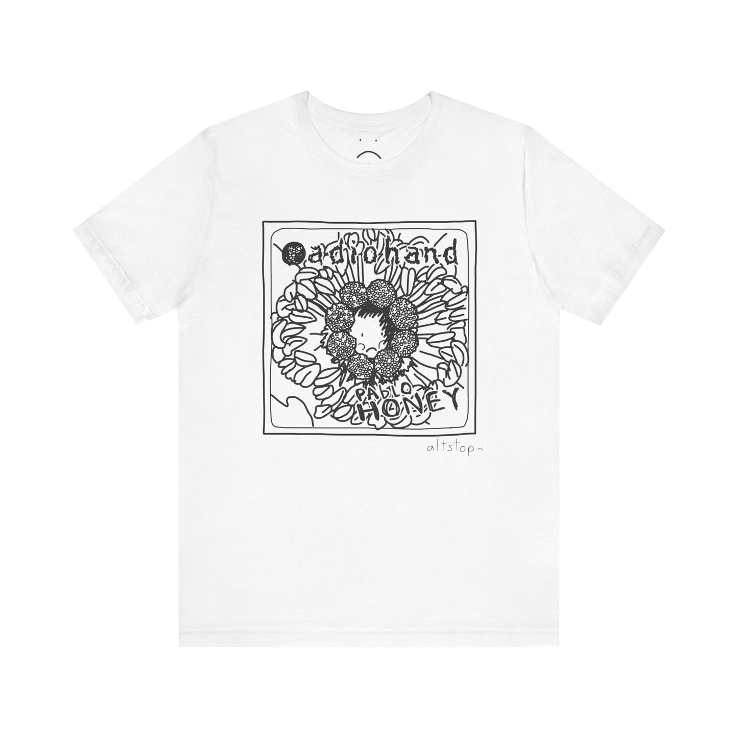 candy flower baby tee
