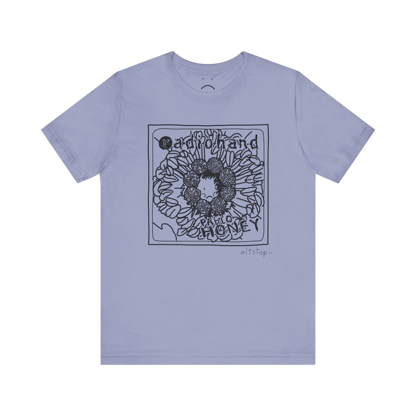 candy flower baby tee