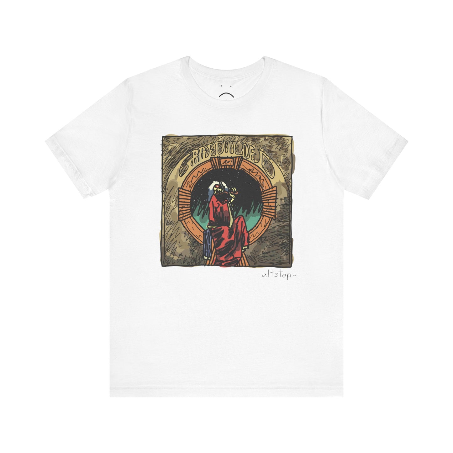 violin skeleton for allah deluxe tee