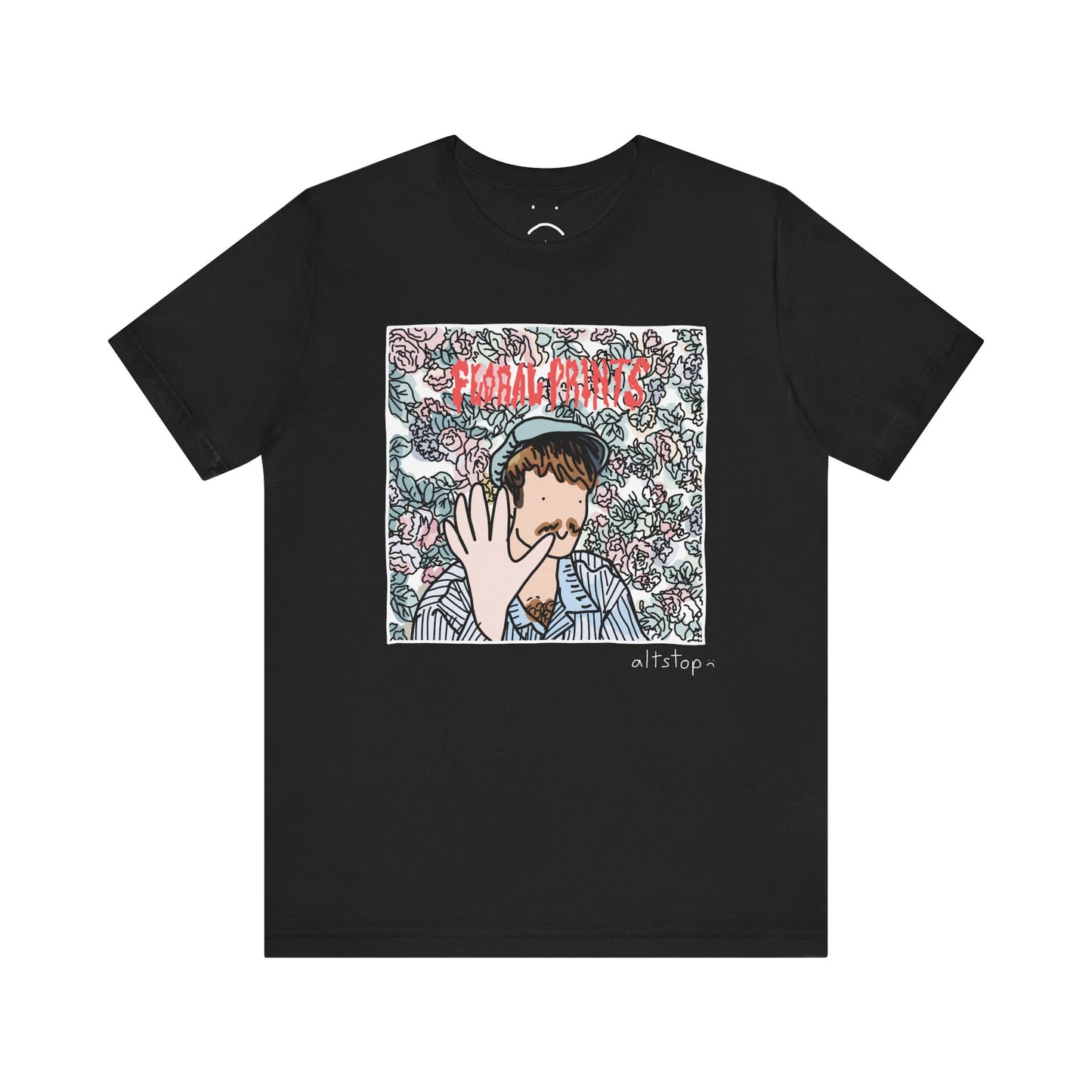 floral prints deluxe tee