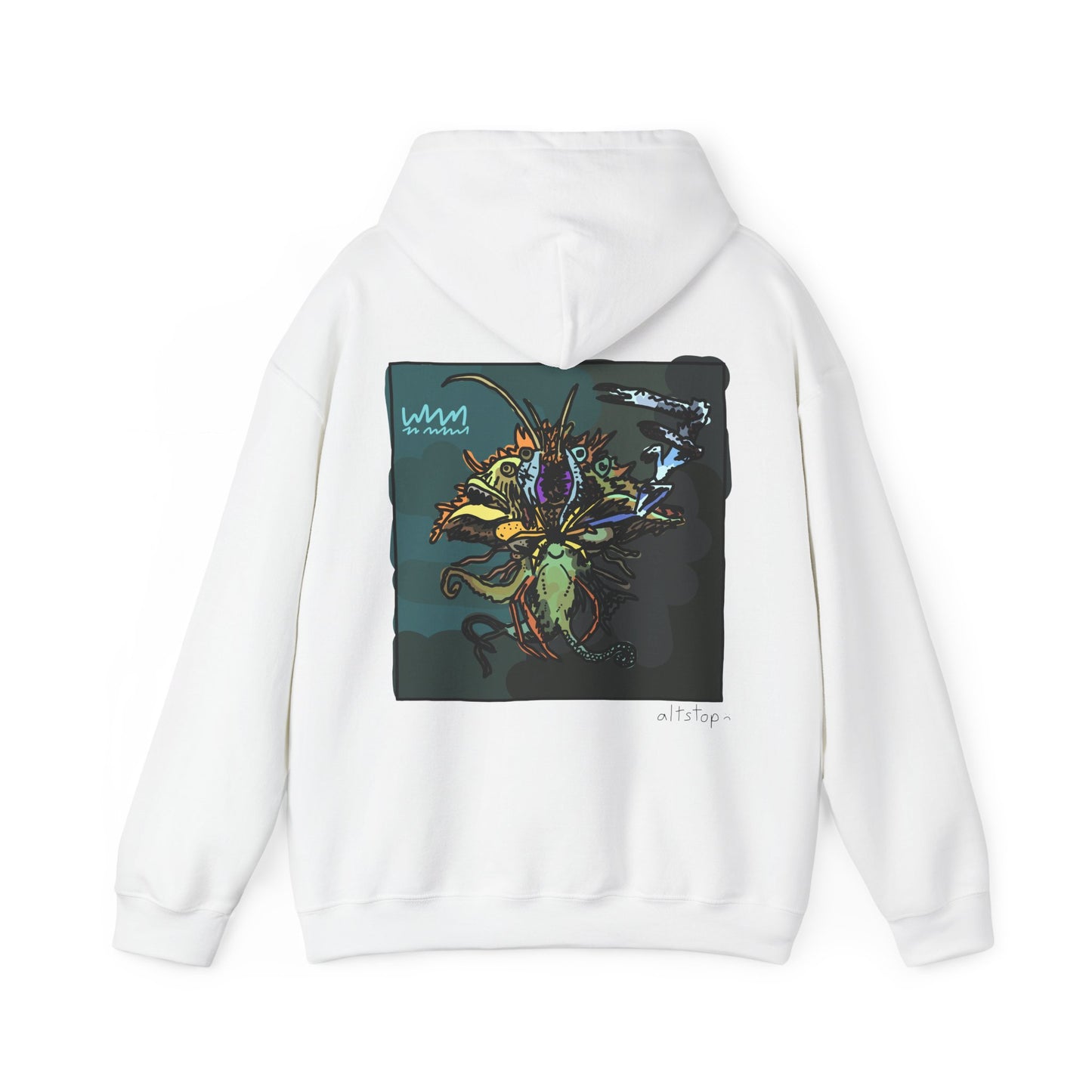 i heart mollusk hoodie