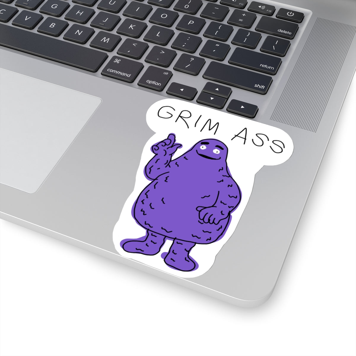 grim ass sticker