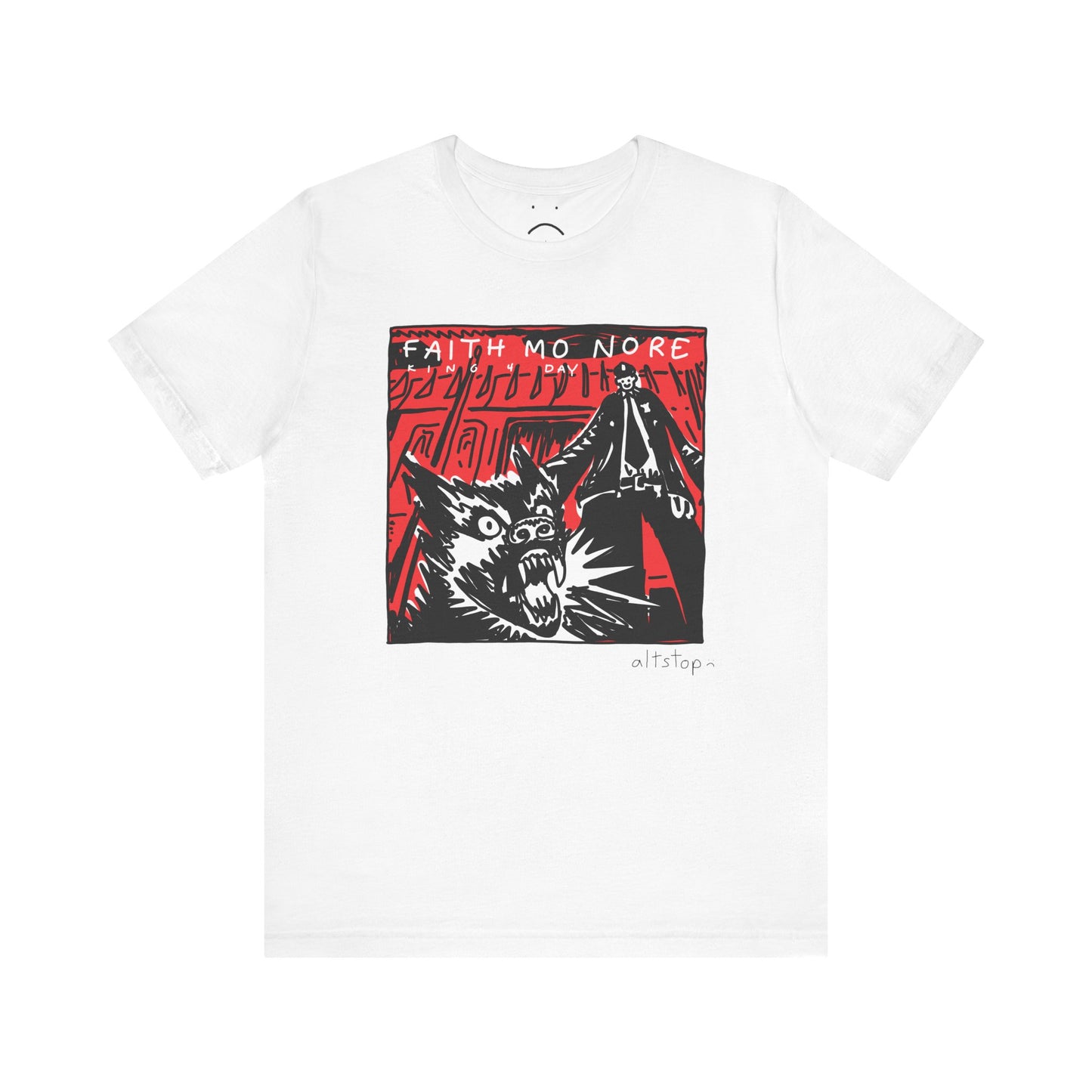 king 4 day / barking dawg and smiley pig deluxe tee
