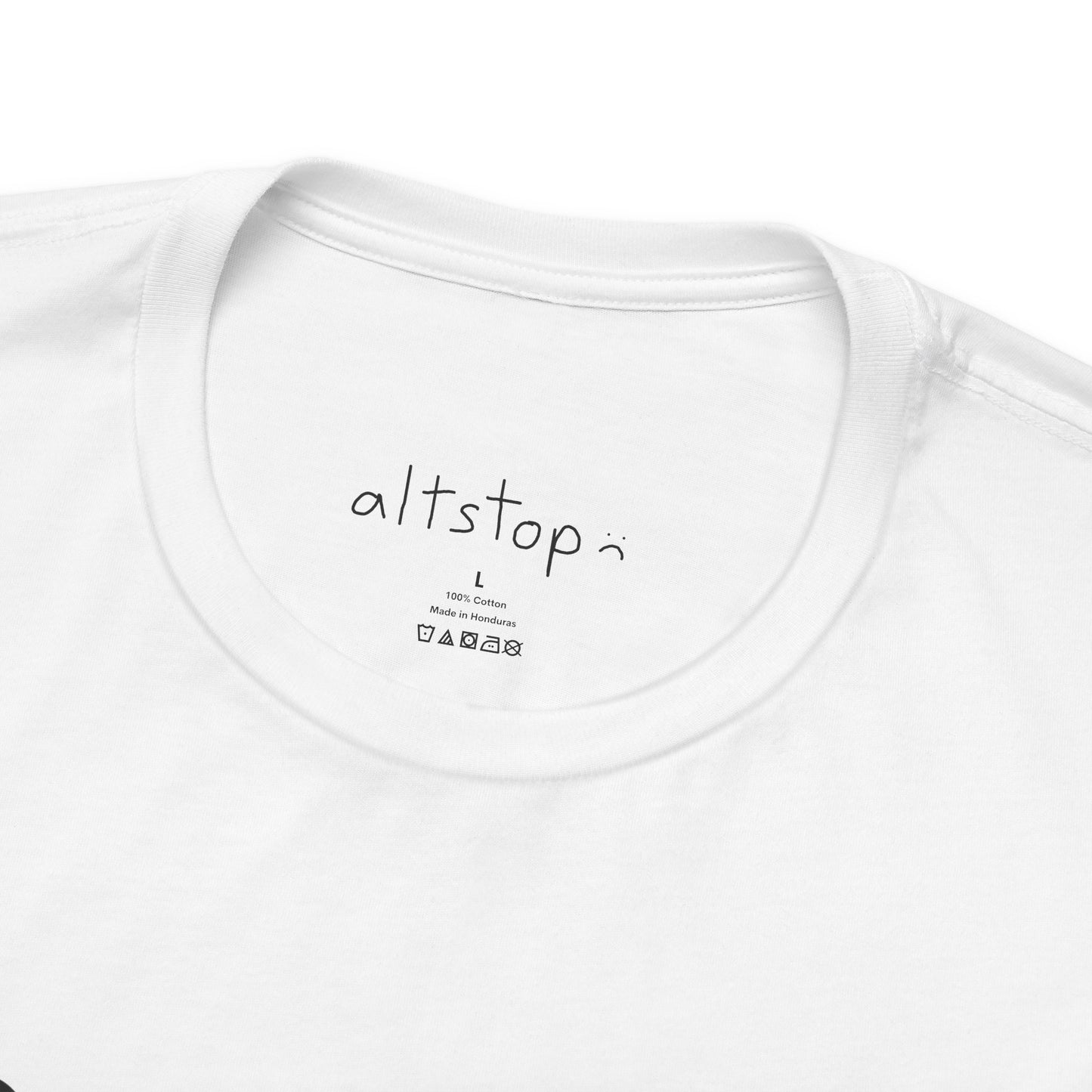 smiley logo tee